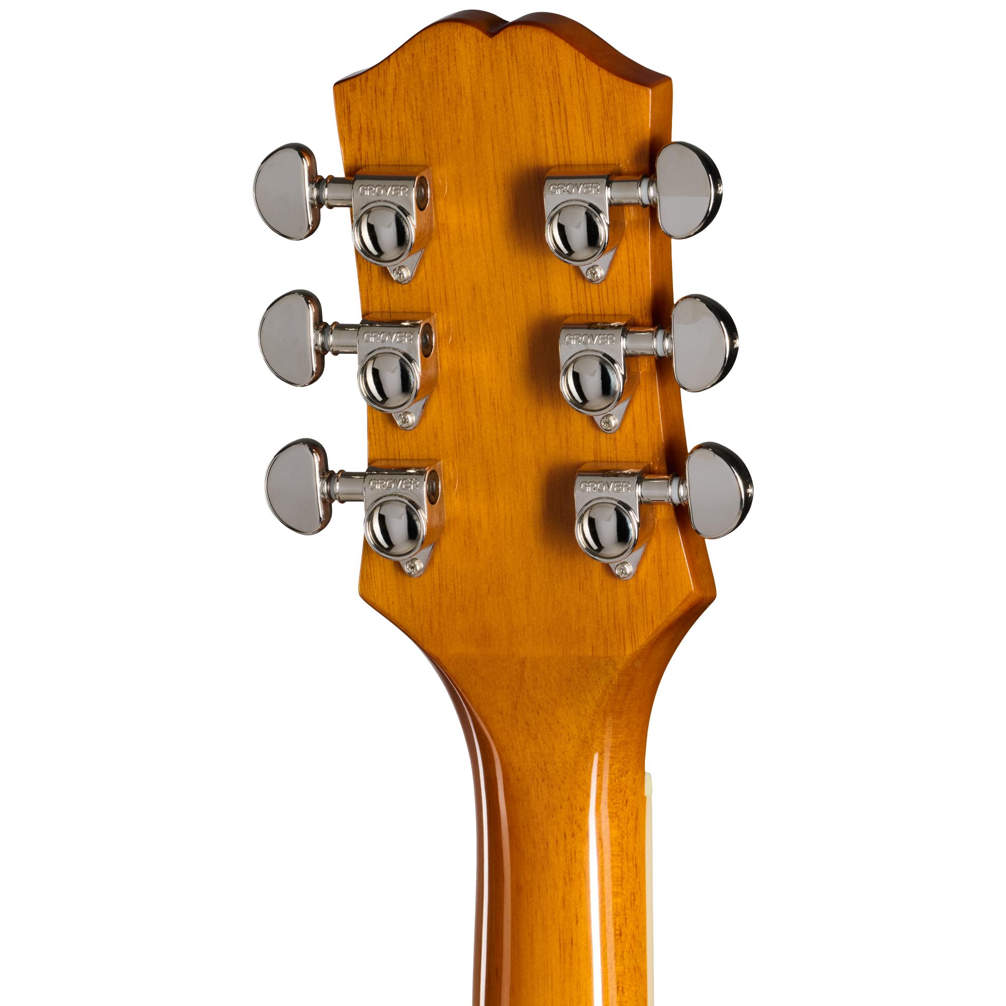 Epiphone Hummingbird Studio Left Handed Electro Acoustic Guitar in Heritage Cherry Sunburst - EASHBHCNH1L_6_Backheadstock.jpg