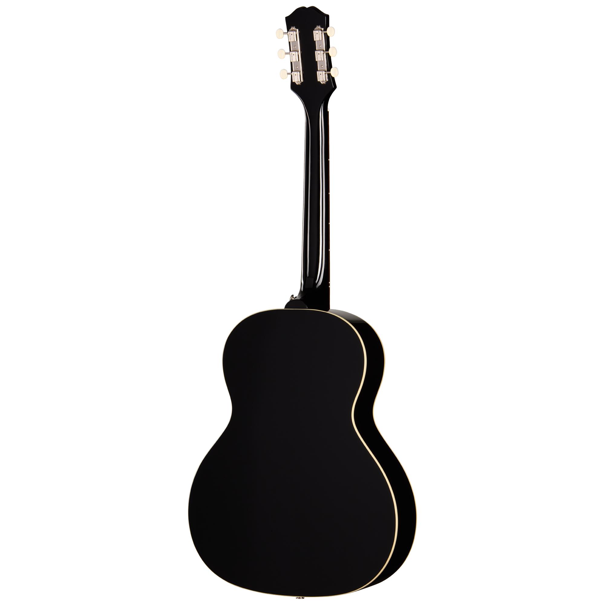 Epiphone Blues King Studio Electro Acoustic Guitar in Ebony - EASBKEBNH1_5_Back.jpg
