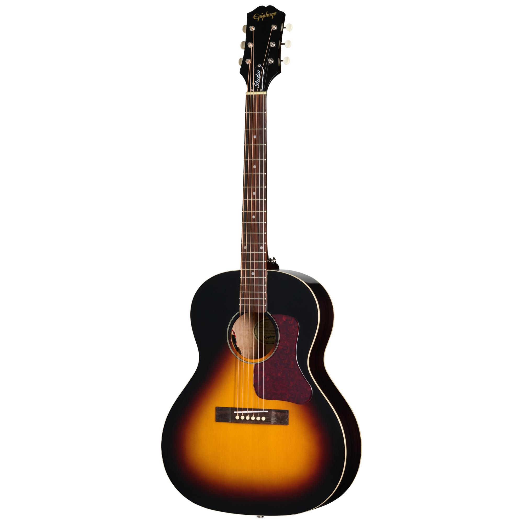 Epiphone Blues King Studio Electro Acoustic Guitar in Dark Burst - EASBKDBNH1_2_Front.jpg