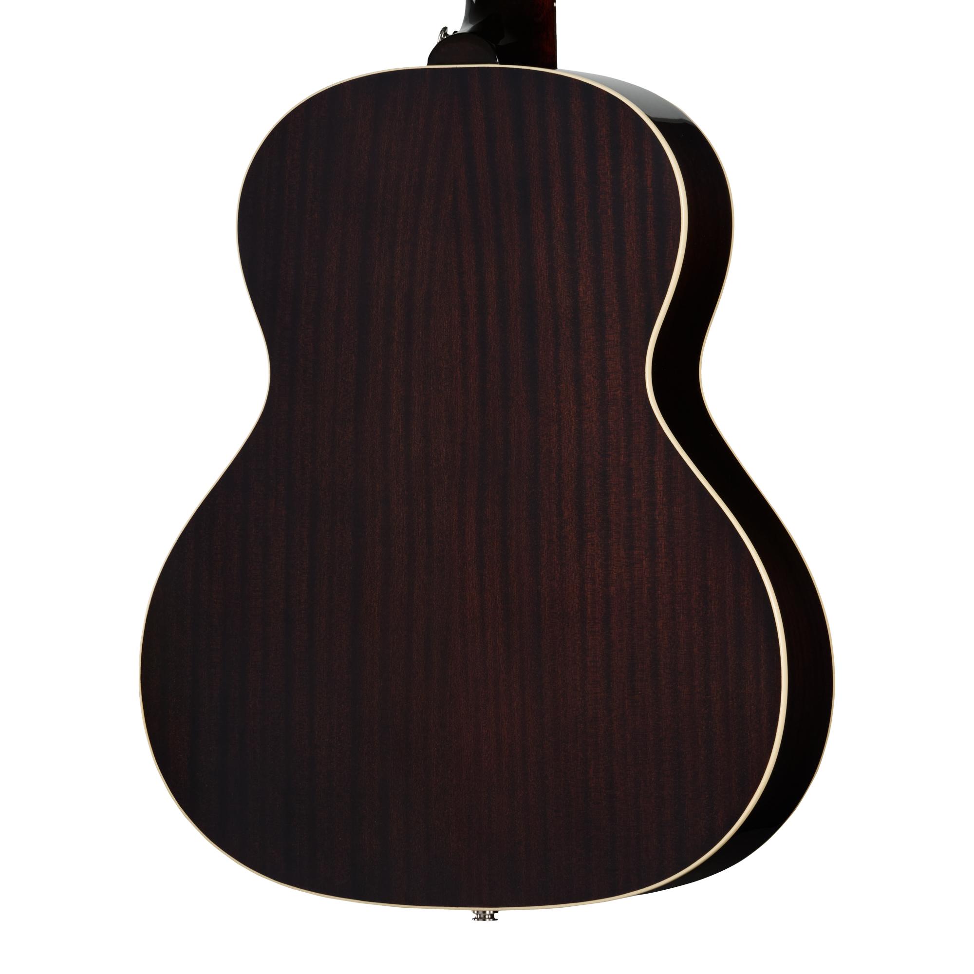 Epiphone Blues King Studio Electro Acoustic Guitar in Dark Burst - EASBKDBNH1_4_BackBody.jpg