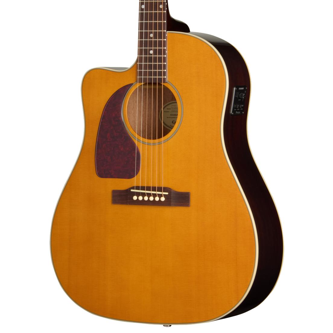 Epiphone J-45 Studio EC Left Handed Electro Acoustic Guitar in Natural - EAS4CANNH1L_2502230159_3_cropped.jpg