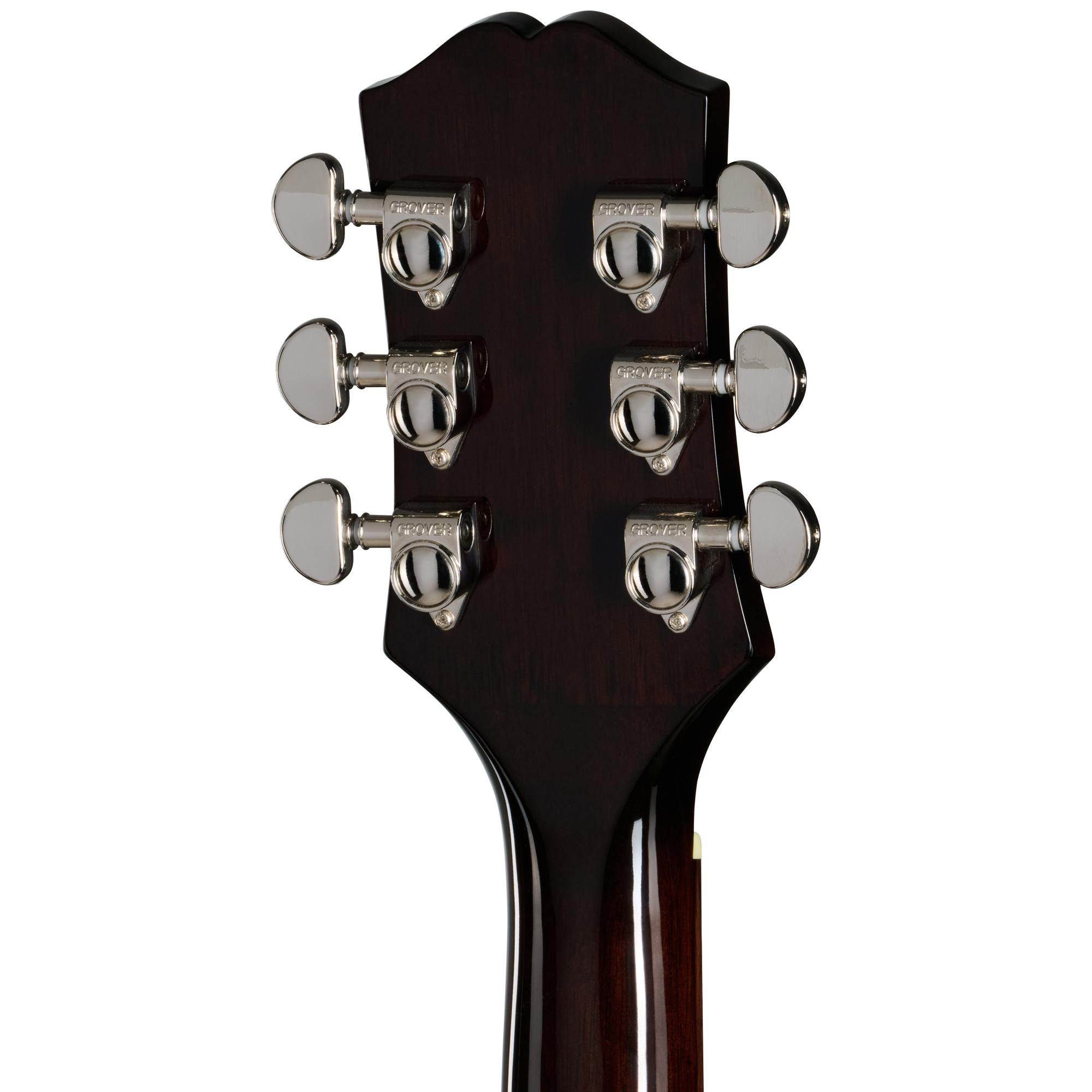 Epiphone J-45 Studio EC Left Handed Electro Acoustic Guitar in Vintage Sunburst - EAS4CVSNH1L_6_BackHeadstock.jpg