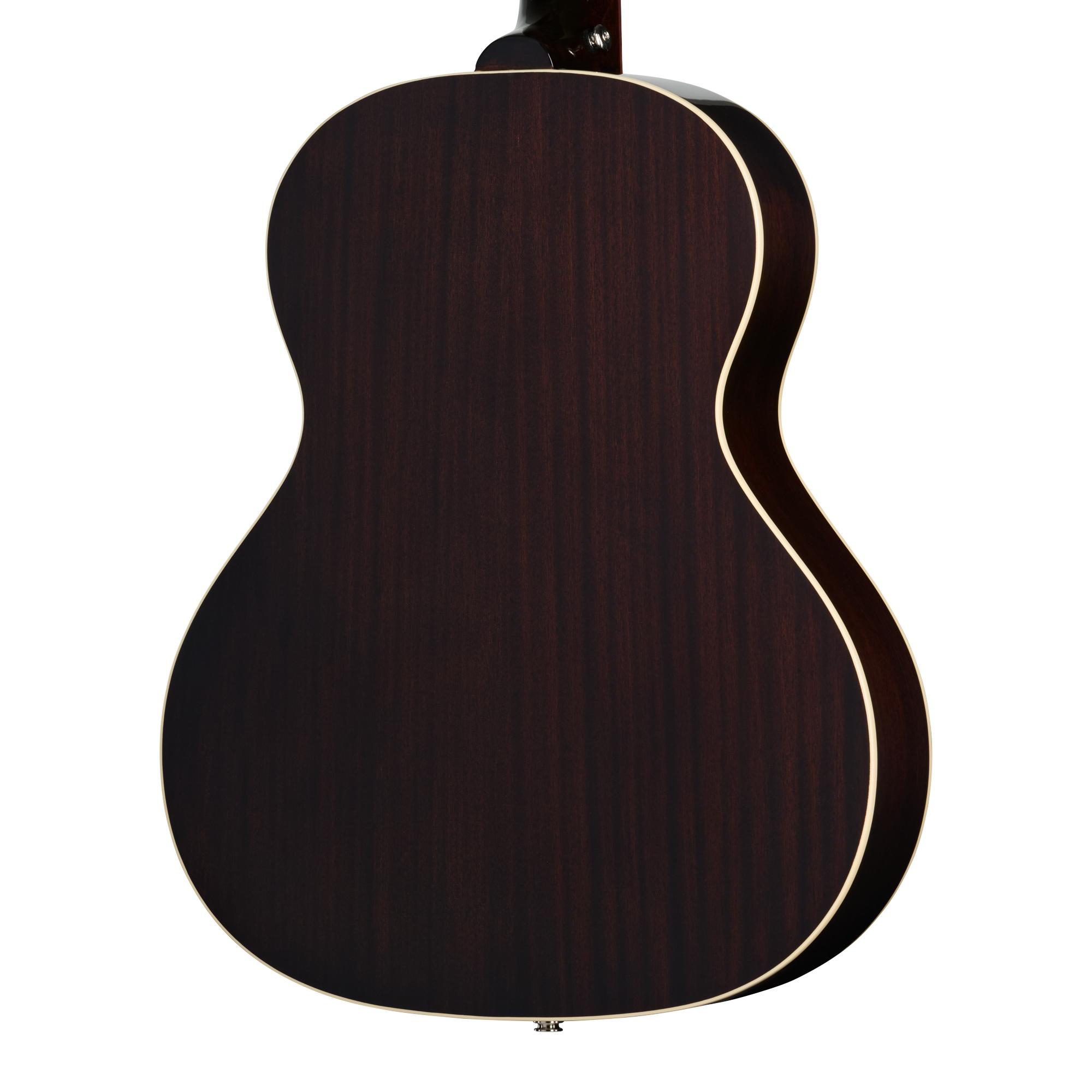 Epiphone Blues King Studio Left Handed Electro Acoustic Guitar in Dark Burst - EASBKDBNH1L_25022301623_4_BackBody.jpg