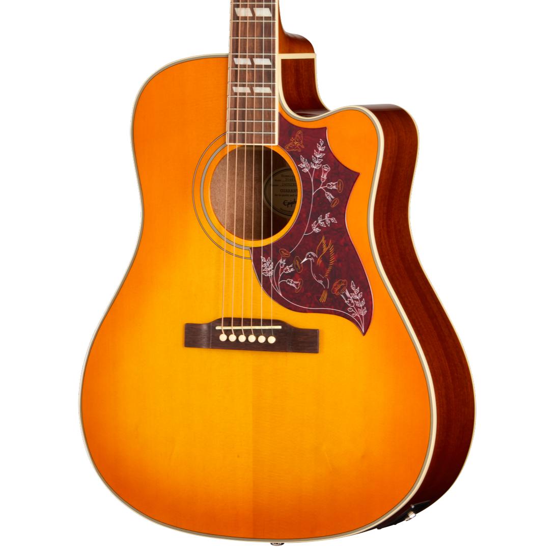 Epiphone Hummingbird Studio EC in Heritage Cherry Sunburst