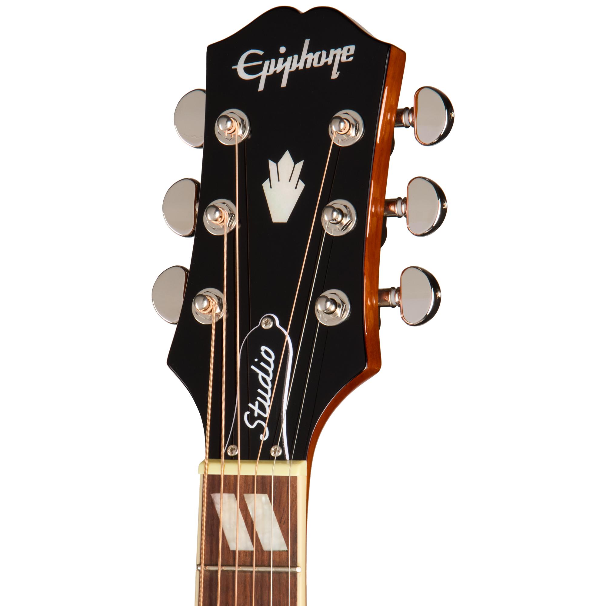 Epiphone Hummingbird Studio EC in Heritage Cherry Sunburst