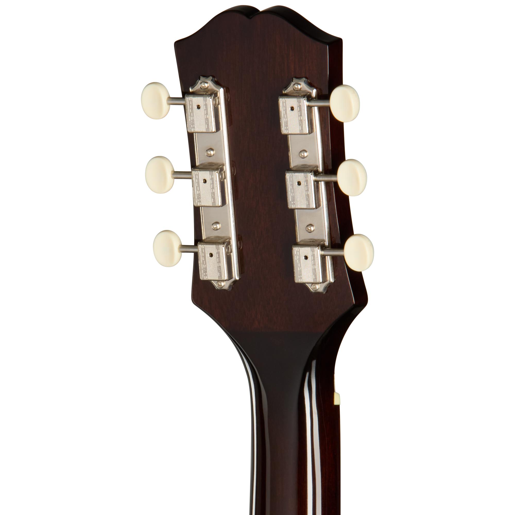 Epiphone J-45 Studio Left Handed Electro Acoustic Guitar in Vintage Sunburst - EAS45VSNH1L_25022301583_6_BackHeadstock.jpg