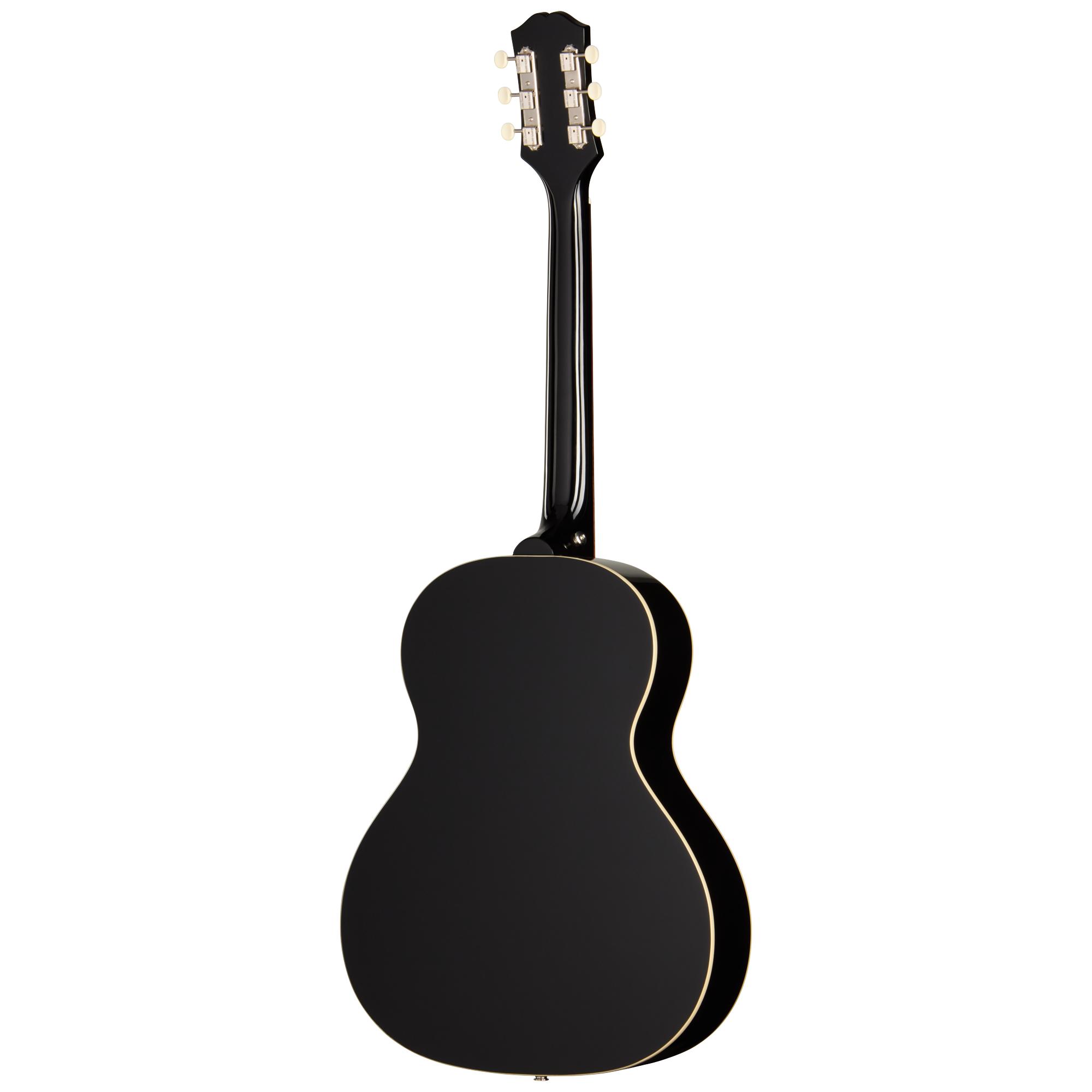 Epiphone Blues King Studio Left Handed Electro Acoustic Guitar in Ebony - EASBKEBNH1L_25022301625_4_Back.jpg