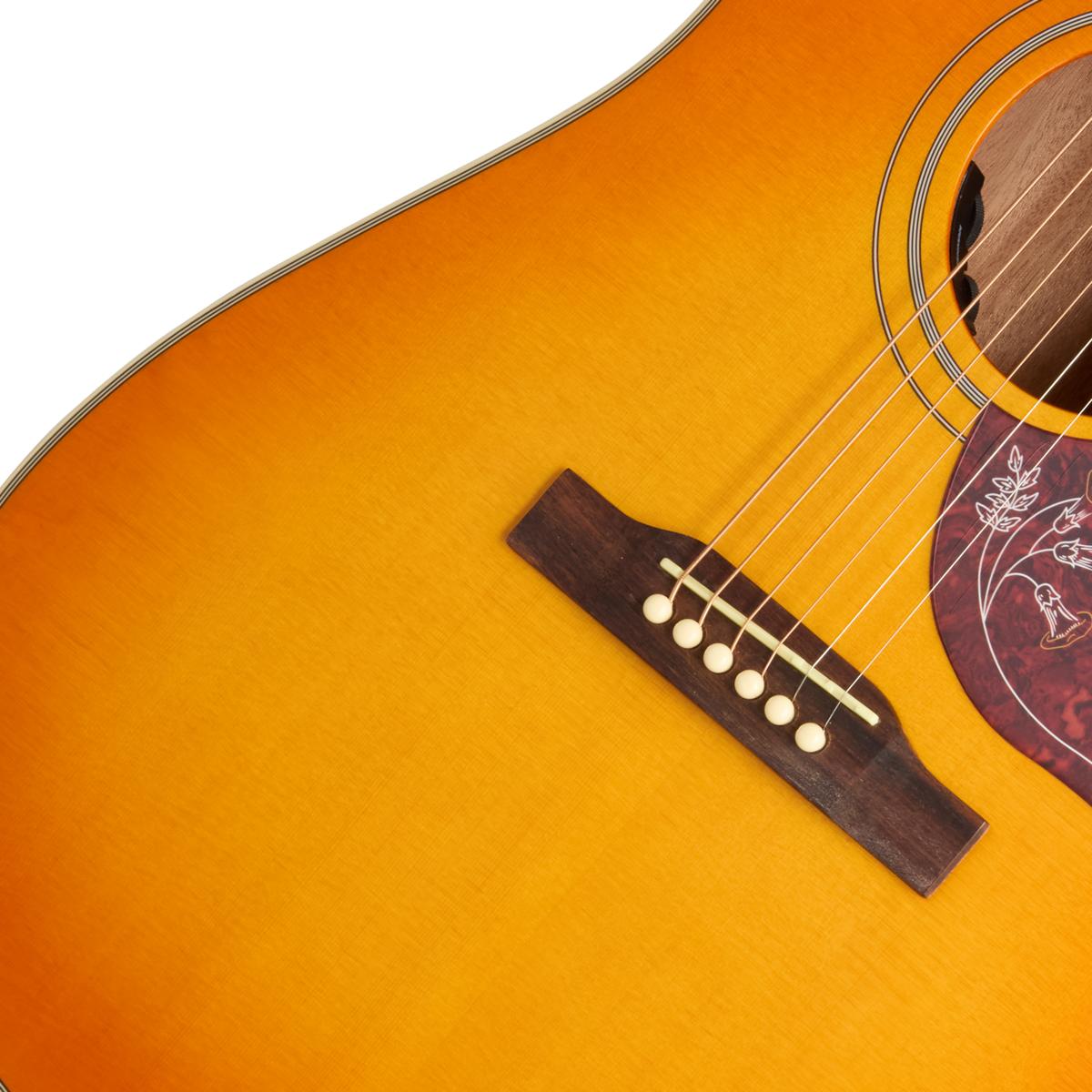 Epiphone Hummingbird Studio Electro Acoustic Guitar in Heritage Cherry Sunburst - EASHBHCNH1_24092302247_8_Bridge-1200x1200-28e5ebb.jpg