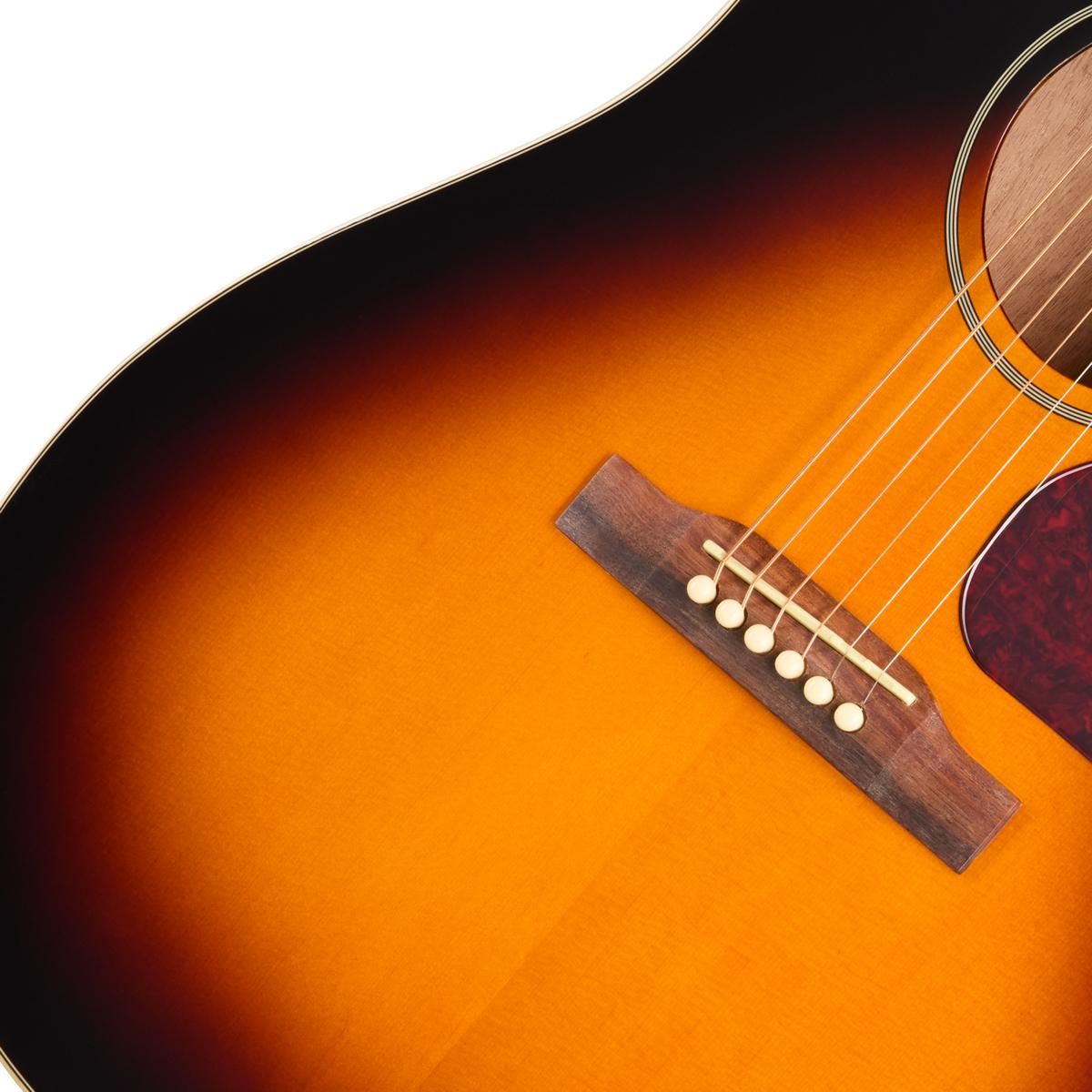 Epiphone J-45 Studio EC Electro Acoustic Guitar in Vintage Sunburst - EAS4CVSNH1_8_Bridge-1200x1200-28e5ebb.jpg