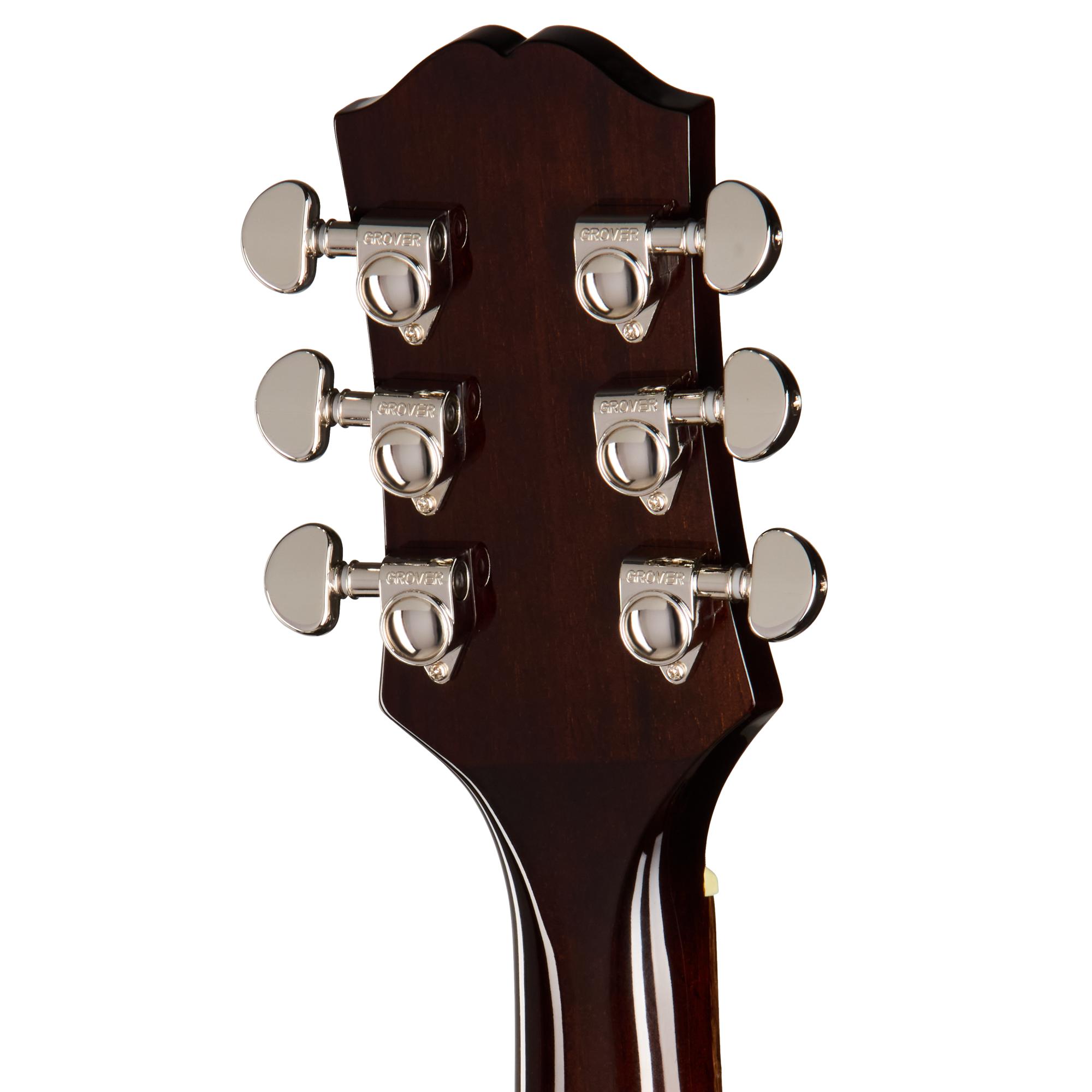 Epiphone J-45 Studio EC Electro Acoustic Guitar in Vintage Sunburst - EAS4CVSNH1_6_BackHeadstock.jpg