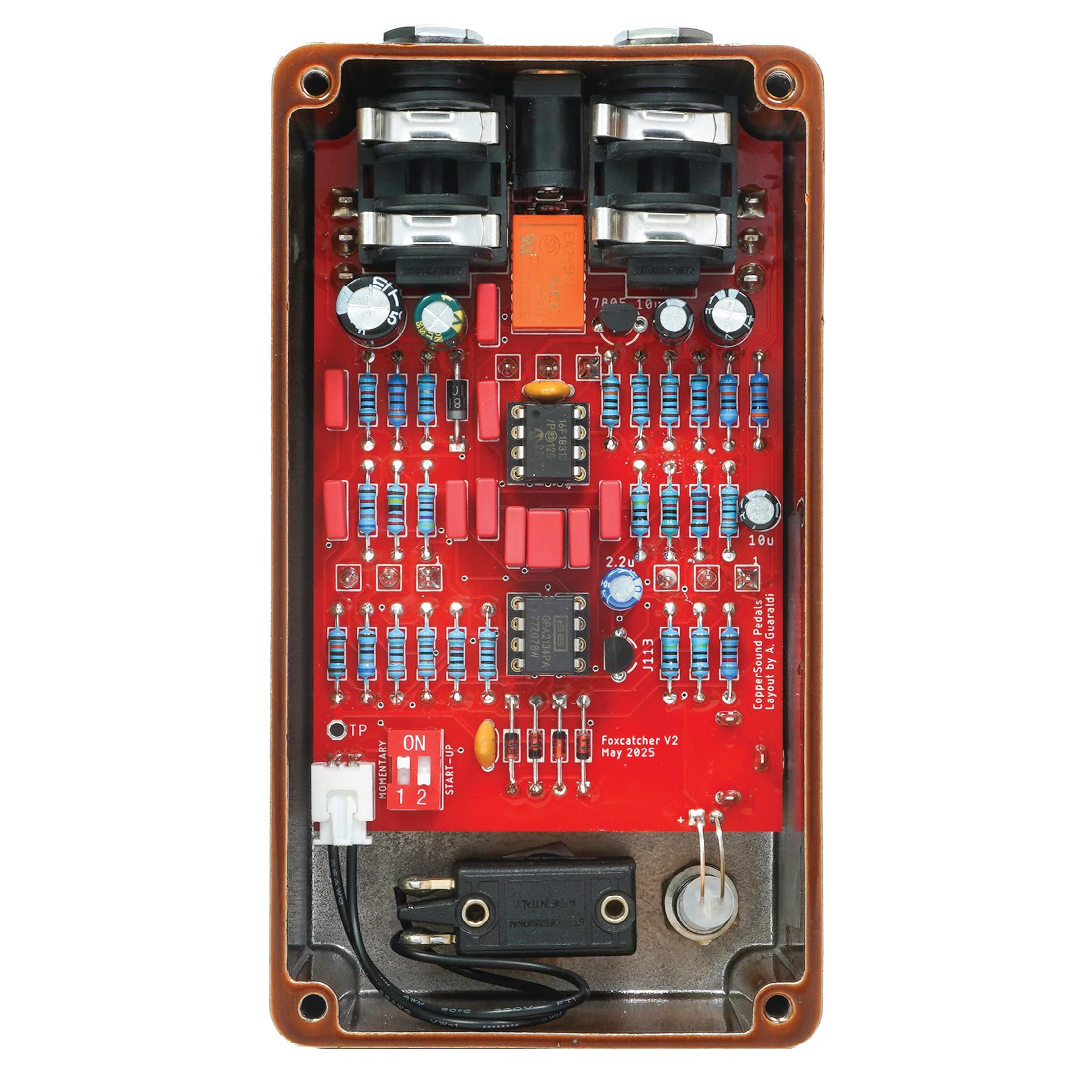 CopperSound Foxcatcher V2 Multi-Mode Overdrive Pedal - Andertons