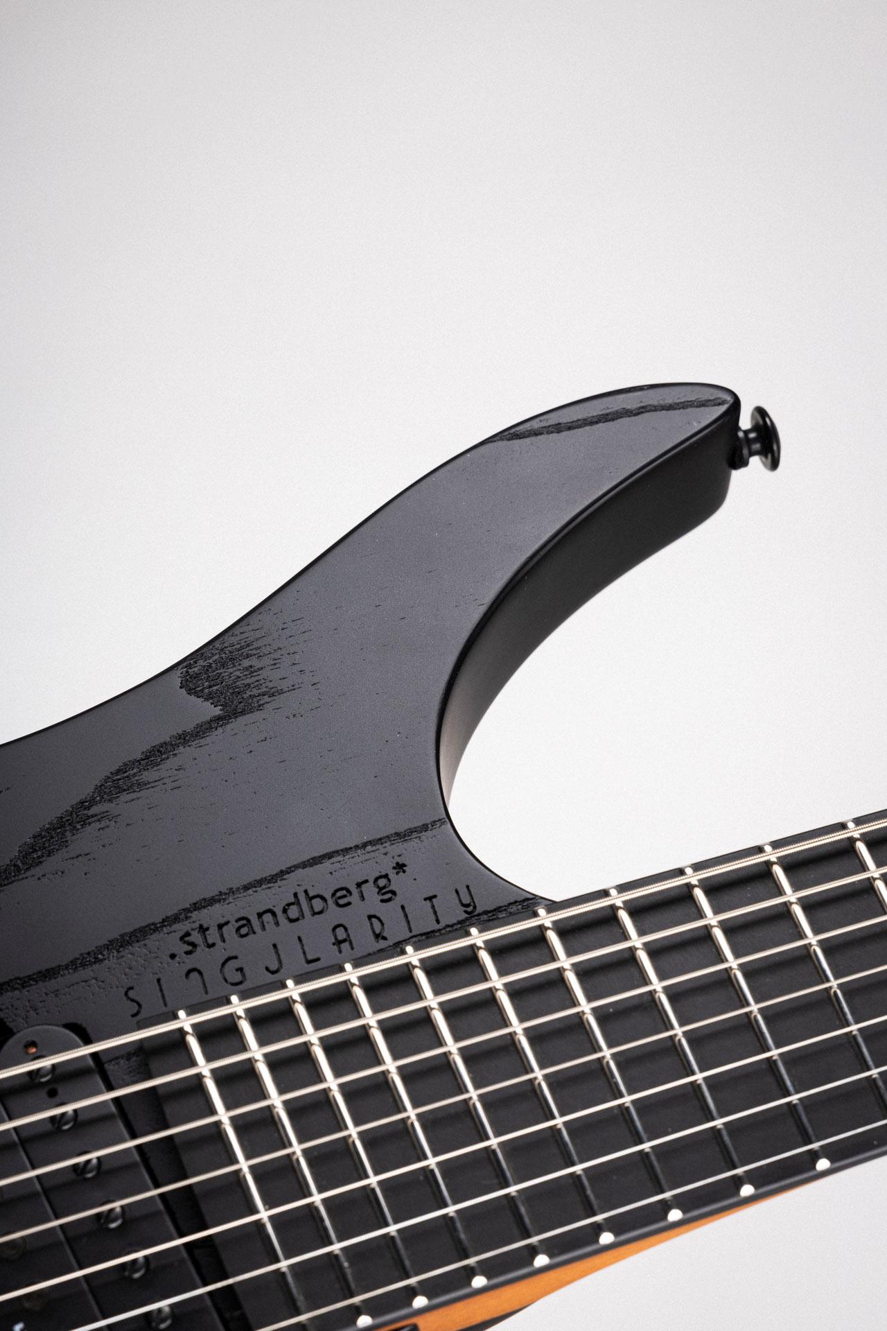 Strandberg Boden Singularity NX 7 Electric Guitar in Pitch Black