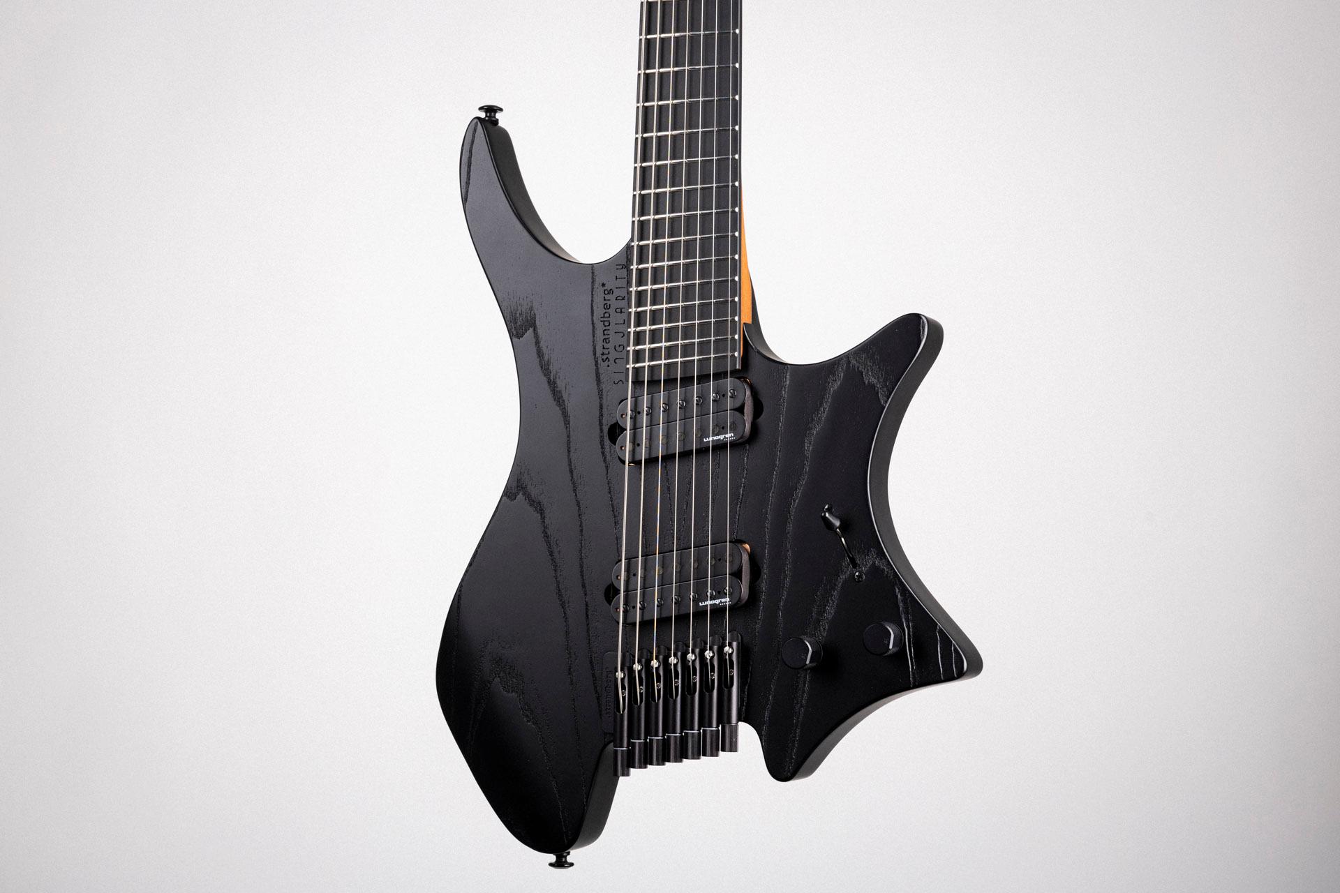 Strandberg Boden Singularity NX 7 Electric Guitar in Pitch Black