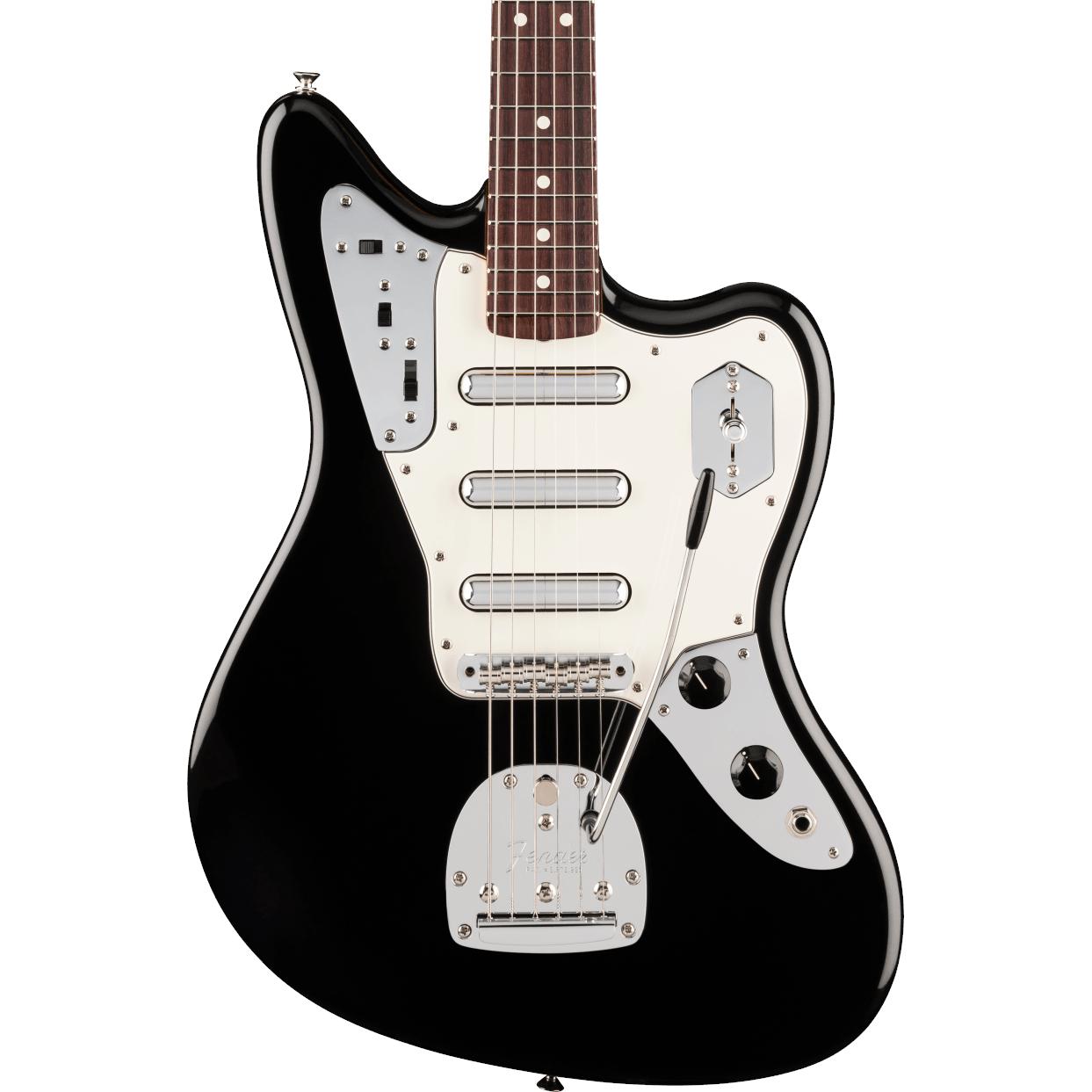 Fender Limited Edition Johnny Marr Signature Special Jaguar Electric Guitar in Black - 0116410706-Body.jpg