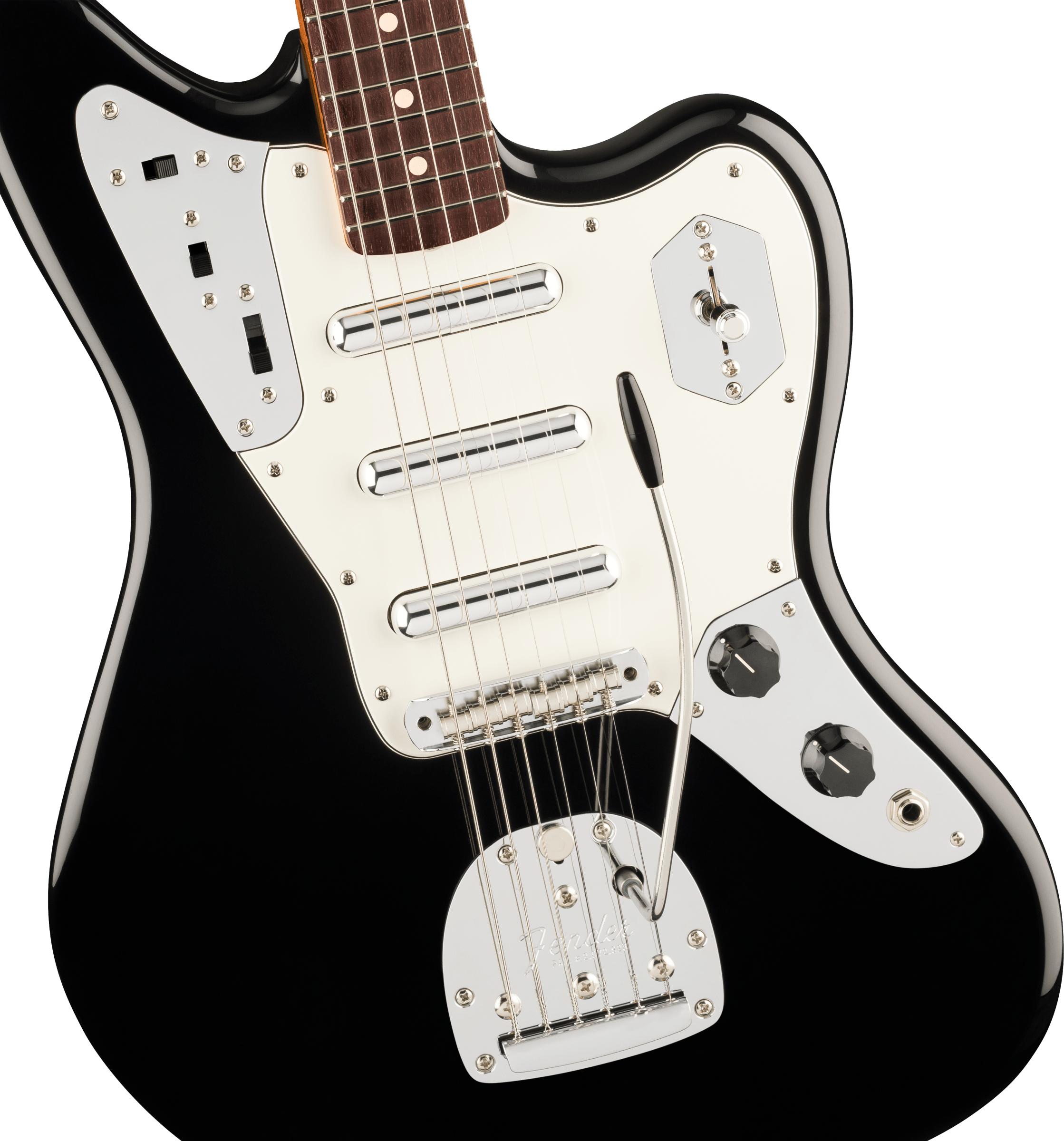 Fender Limited Edition Johnny Marr Signature Special Jaguar Electric Guitar in Black - 0116410706-Pickups.jpg