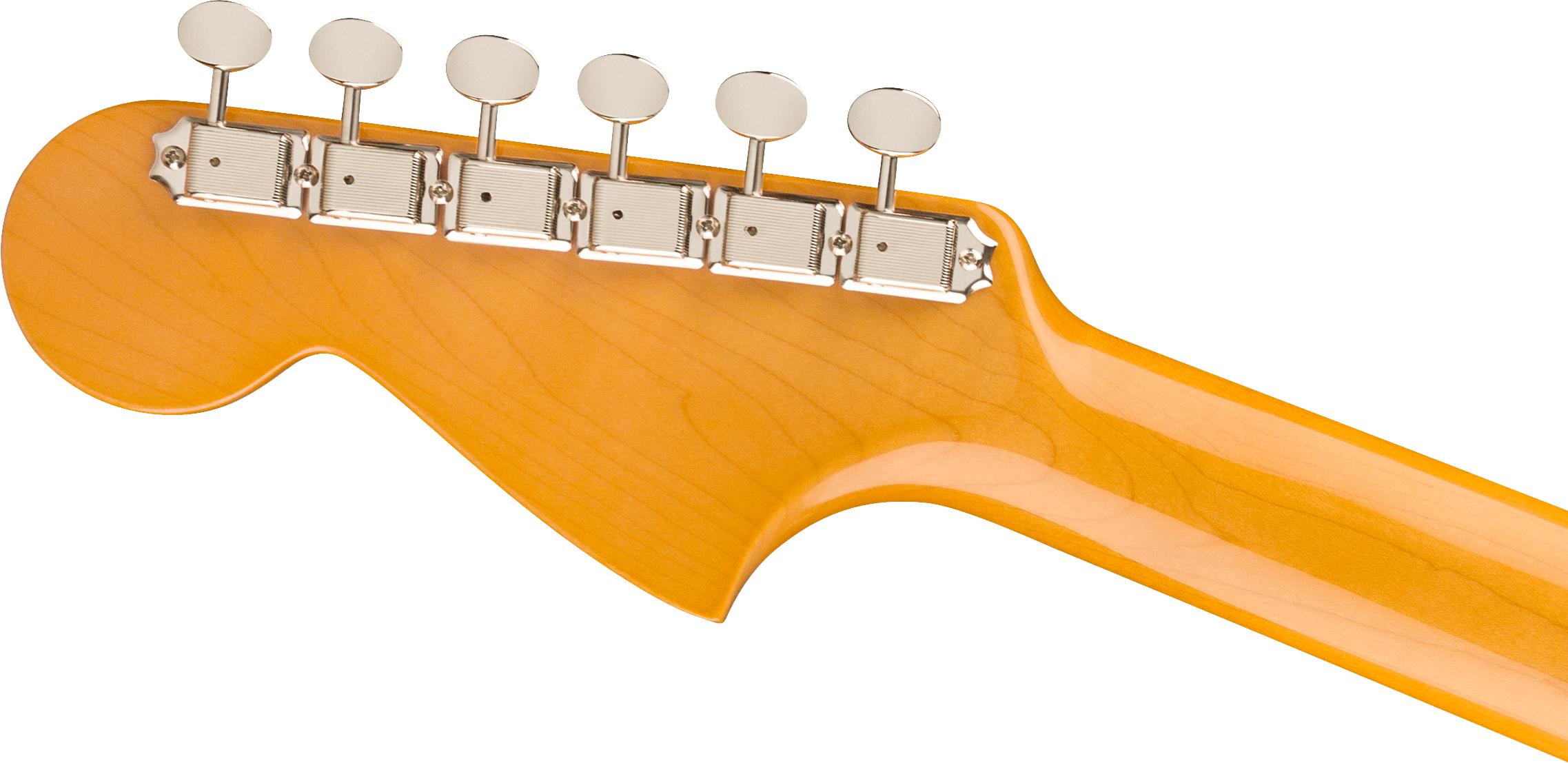 Fender Limited Edition Johnny Marr Signature Special Jaguar Electric Guitar in Black - 0116410706-Headstock-Back.jpg