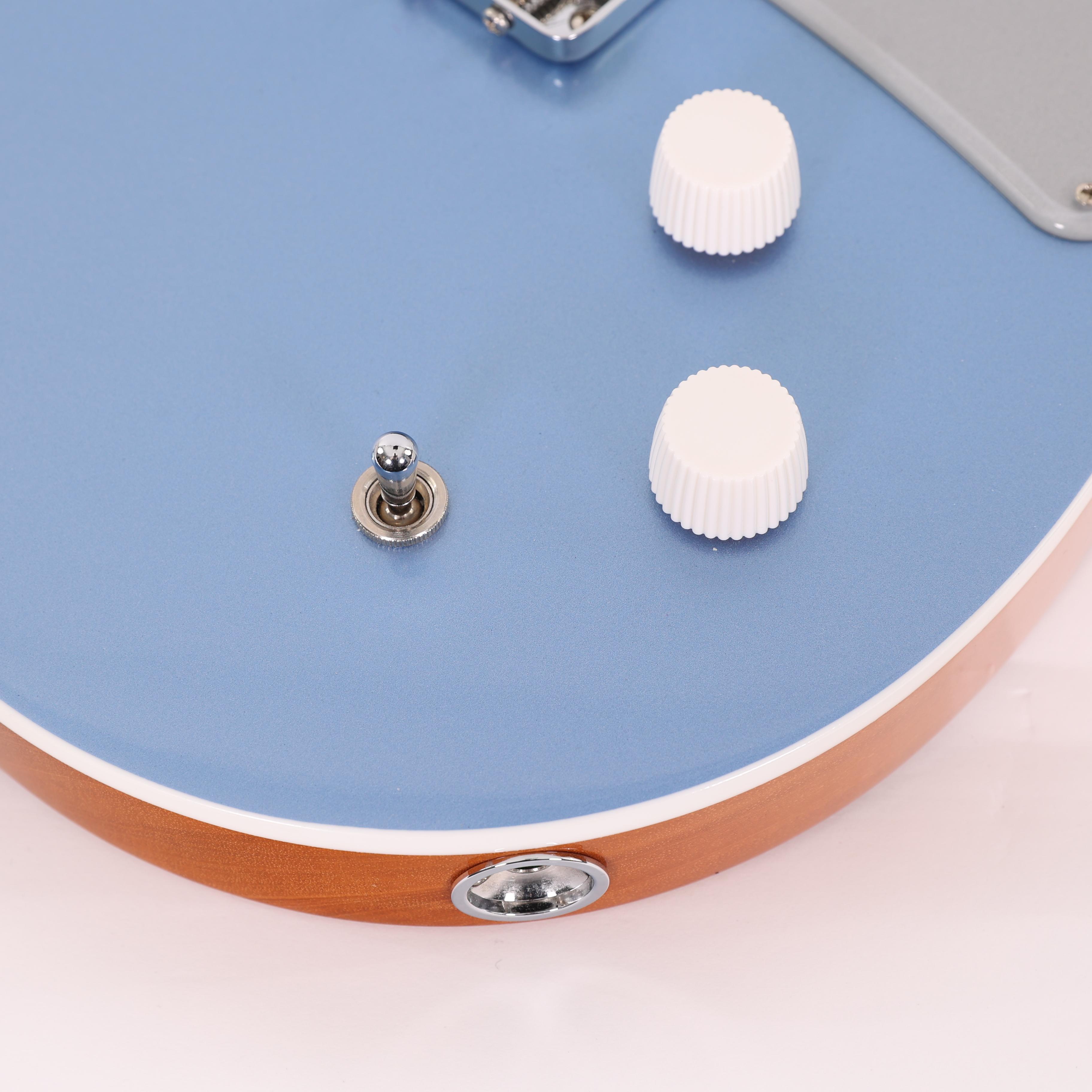 Second Hand Harmony Standard Jupiter Thinline Electric Guitar in Sky Blue with Gig Bag 148 - SH-114-2148 (11).jpg