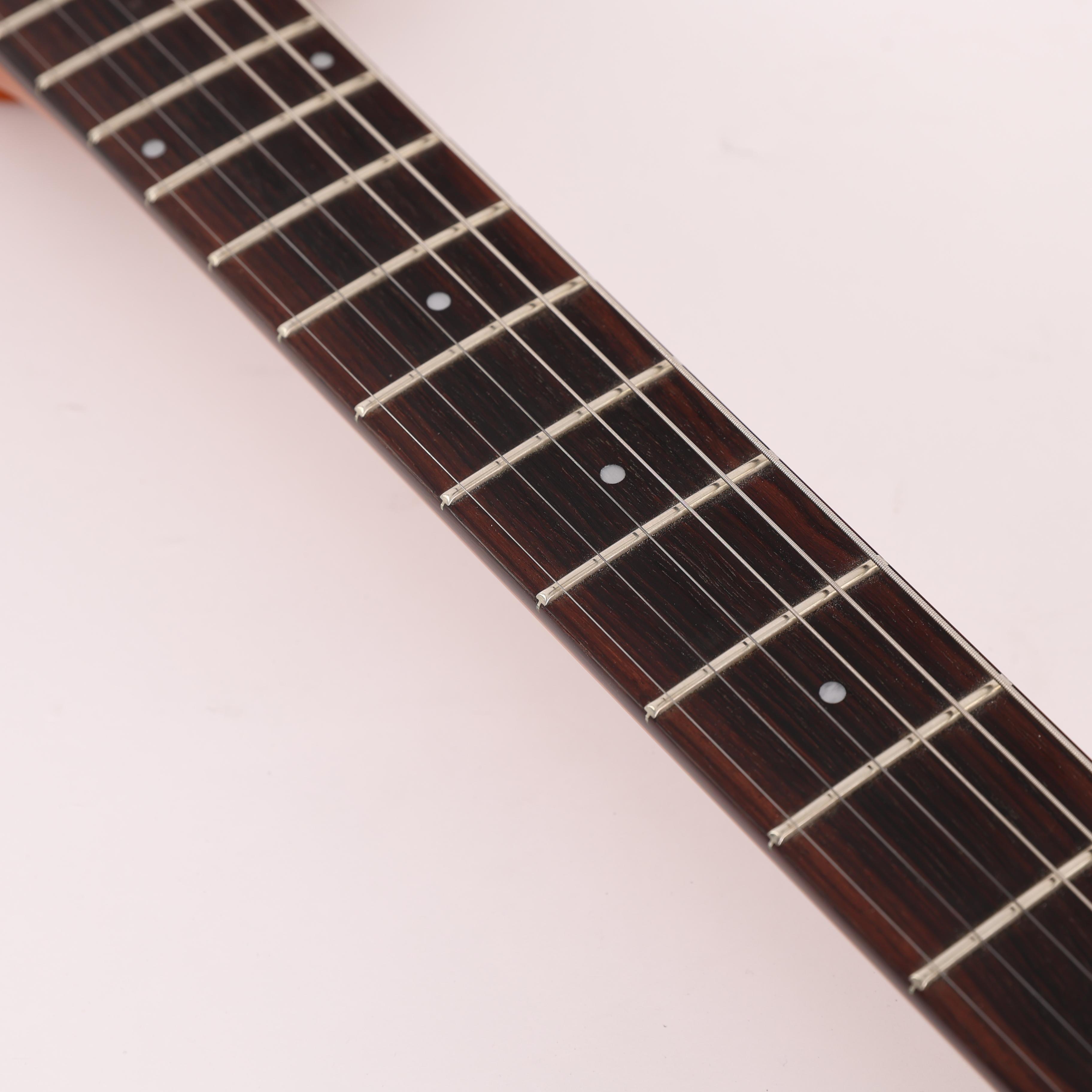 Second Hand Harmony Standard Jupiter Thinline Electric Guitar in Sky Blue with Gig Bag 148 - SH-114-2148 (14).jpg