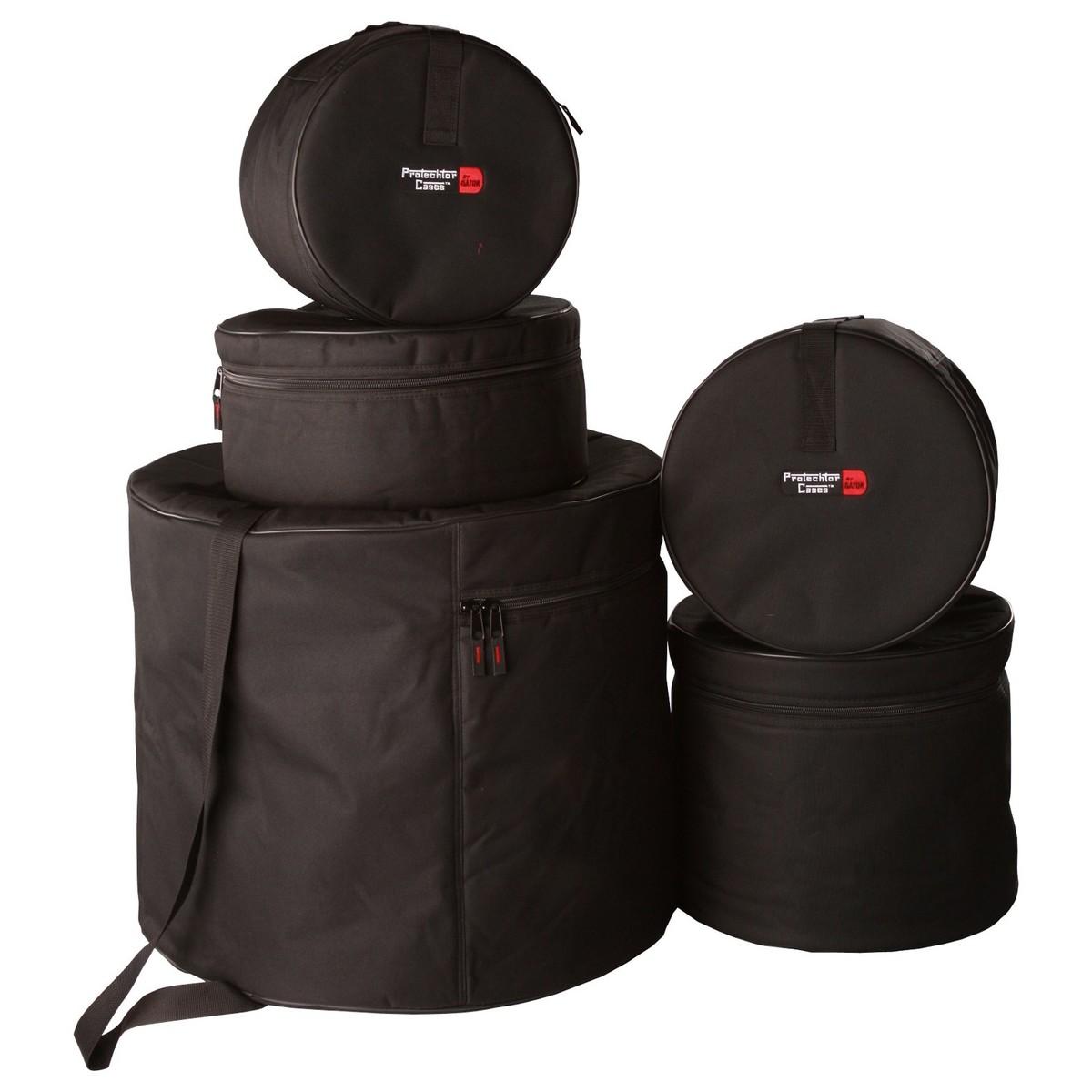 Gator 5-Piece Set of Padded Nylon Bags for Fusion Drum Set 22x18in 10x9in 12x10in 16x16in 14x55in - GP-FUSION16 (2).jpg