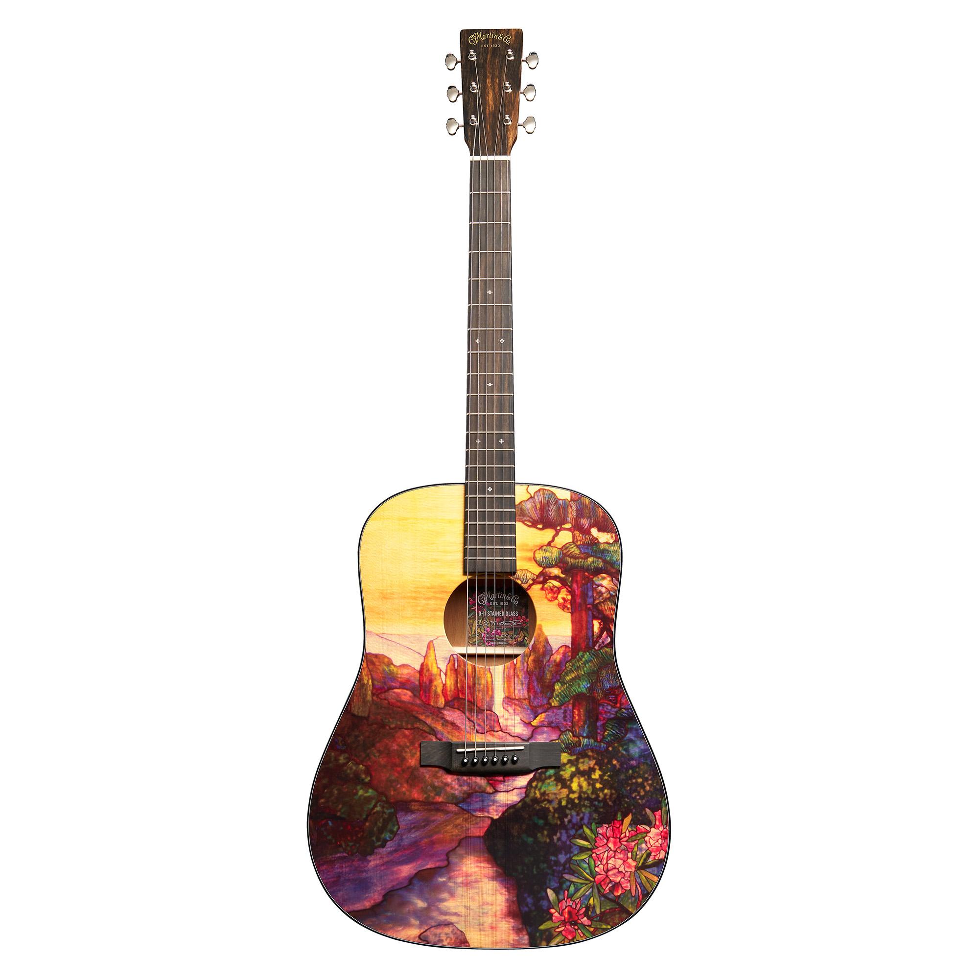 Martin D-11 Stained Glass Acoustic Guitar - D-11 Stained Glass_Front Full.jpg