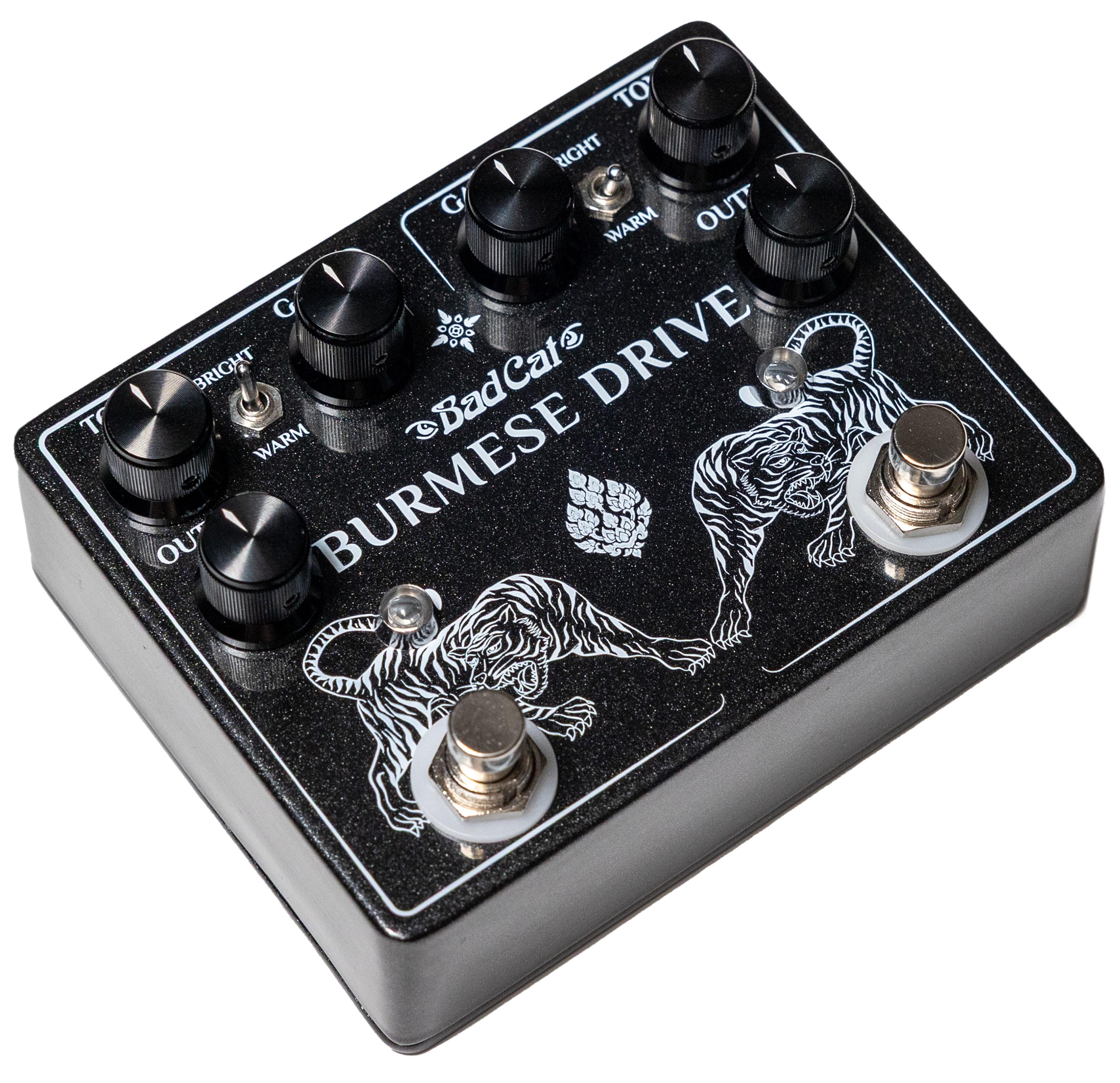 Bad Cat Burmese Dual Vintage Overdrive Pedal - BCP-BURMESE-Bad-Cat-Burmese-Drive-Angle.jpg