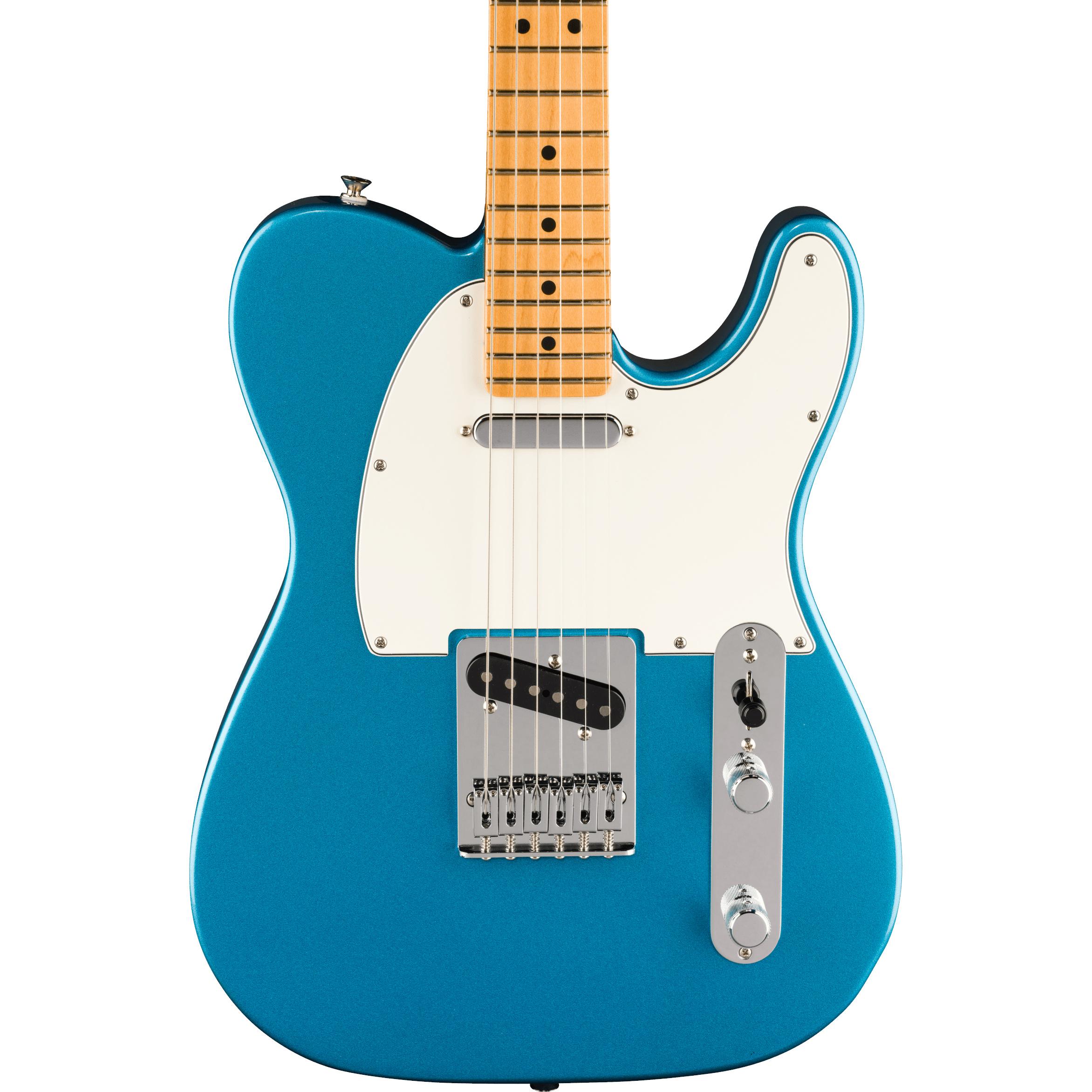 Fender Limited Edition Player II Telecaster Electric Guitar in Lake Placid Blue - 0142552502-Front.jpg