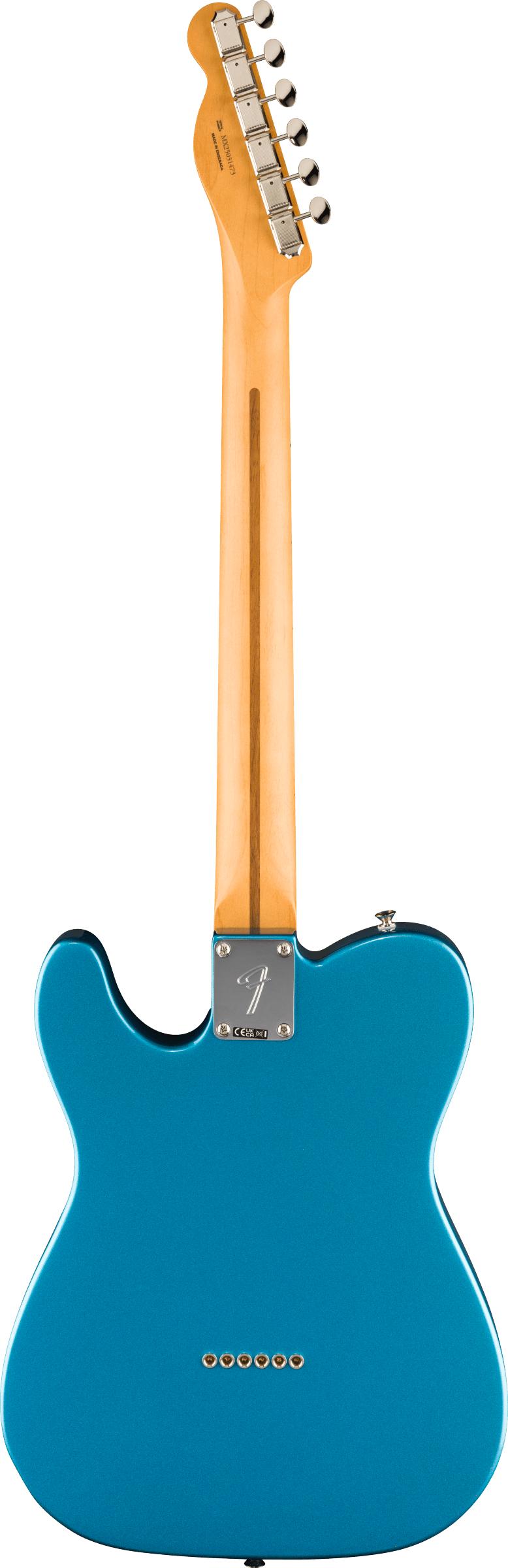 Fender Limited Edition Player II Telecaster Electric Guitar in Lake Placid Blue - 0142552502-Back.jpg