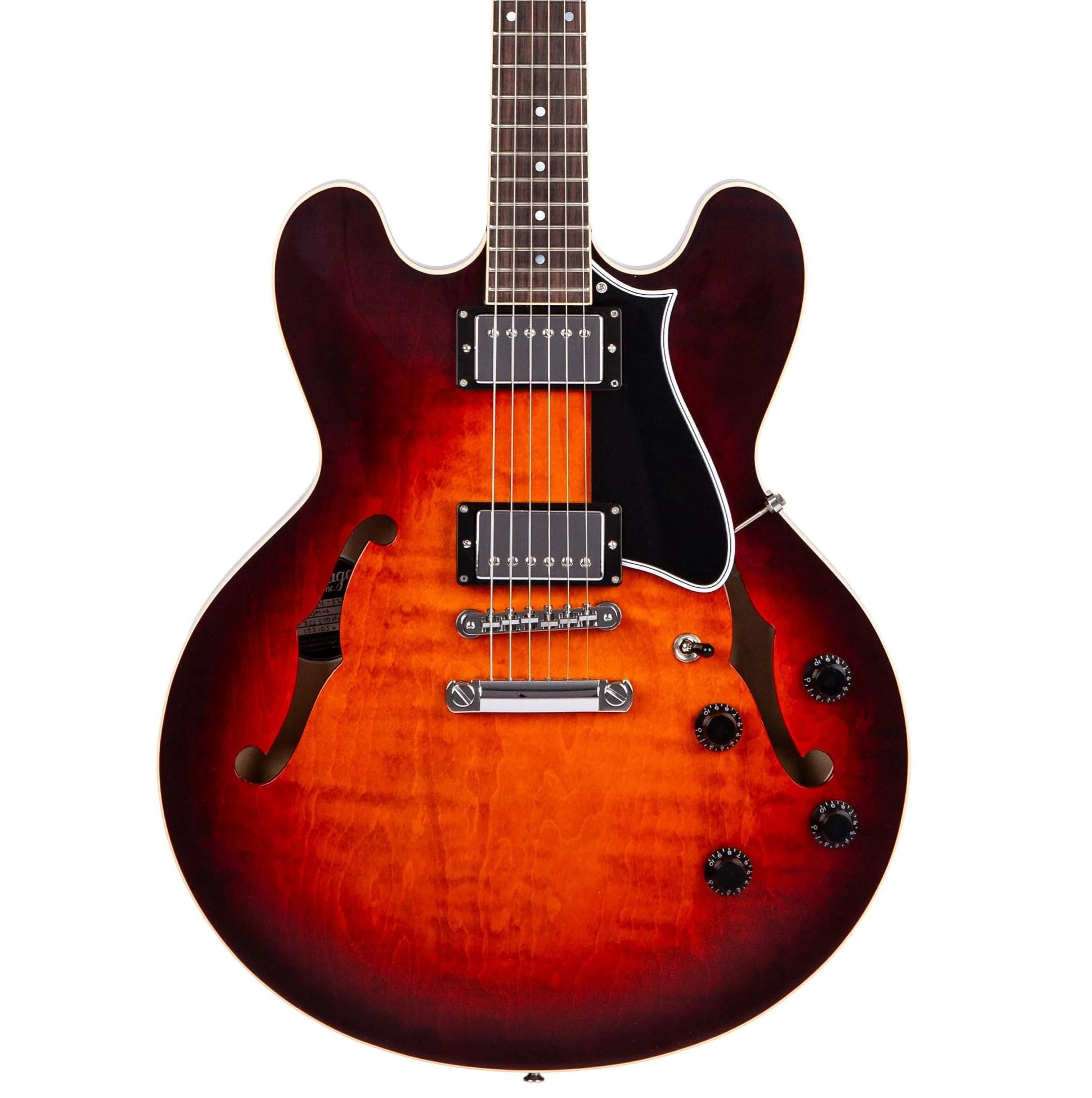 Heritage Standard II Collection H-535 Semi-Hollow Electric Guitar in Chestnut Burst - HRT-010150112 - #1251056 - STDII H535 CHESTNUT_01 cropped.jpg