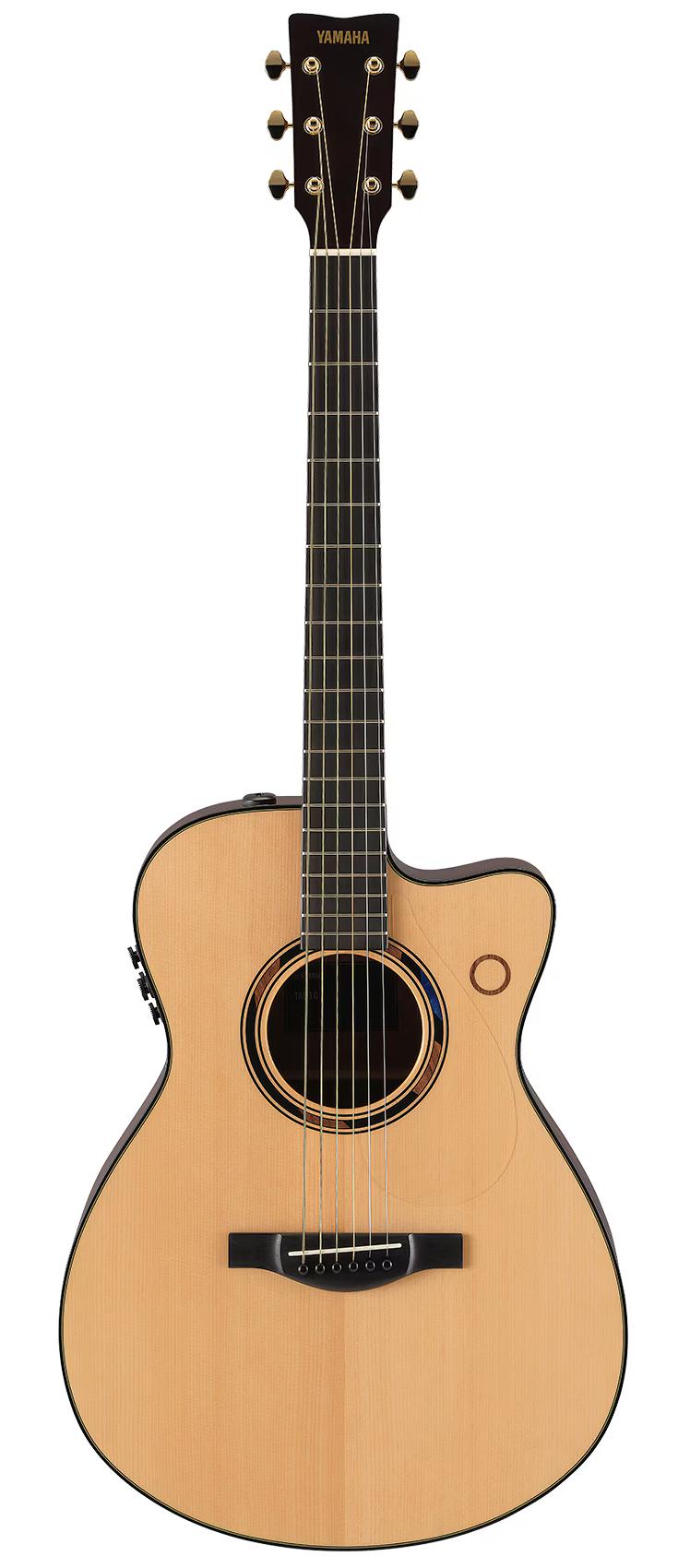 Yamaha TAS3 C TransAcoustic Electro Acoustic Guitar in Natural - GTAS3CNT-Front.jpg