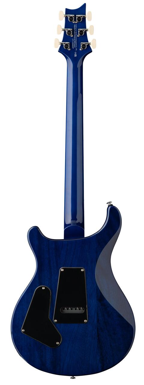 PRS SE Custom 24-08 Quilt Electric Guitar in Lake Blue (2026) - SE Custom 24-08 Quilt Lake Blue_back.jpg