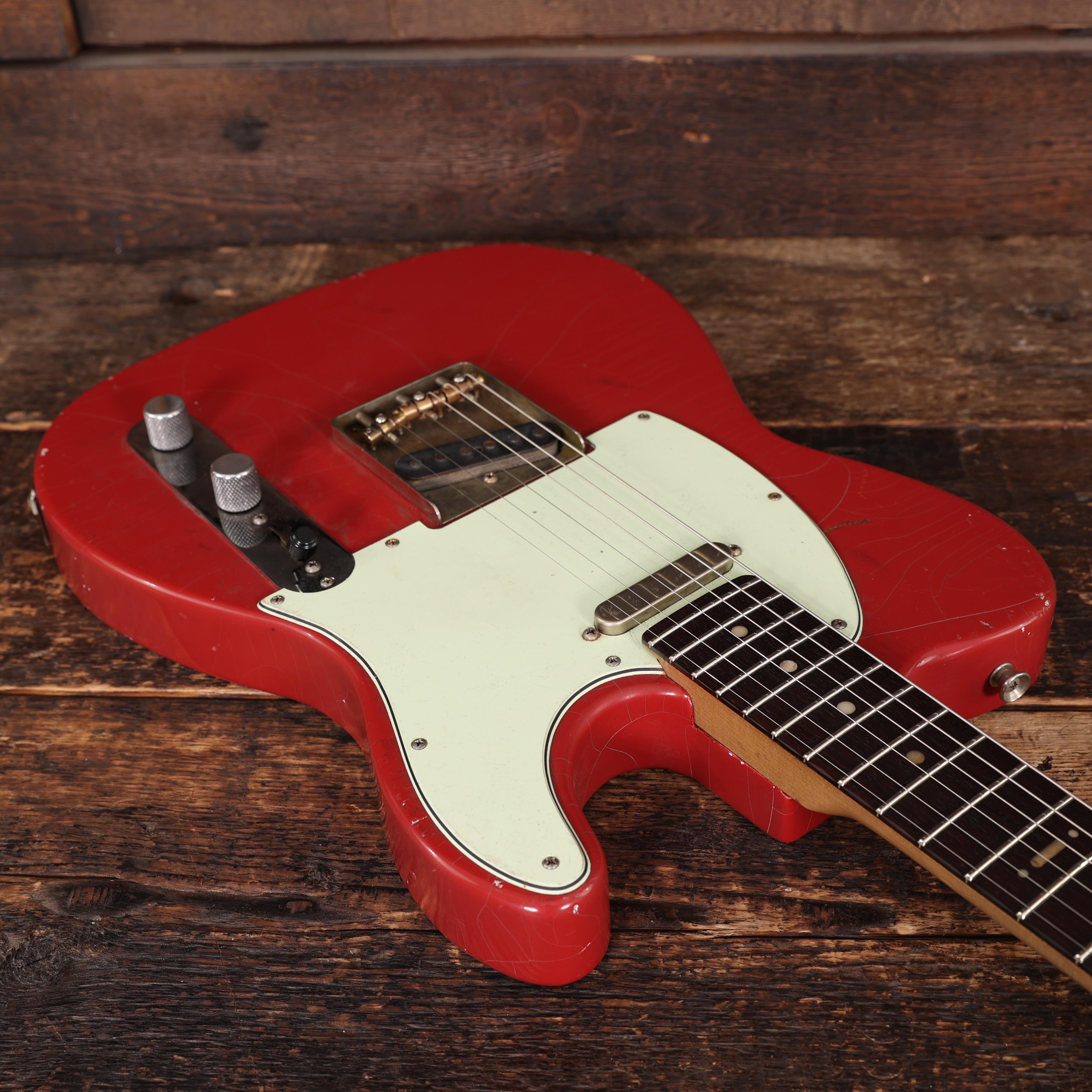 Hansen Guitars T-Style Electric Guitar in Dakota Red, Ultra Light Relic - 578 (11).JPG
