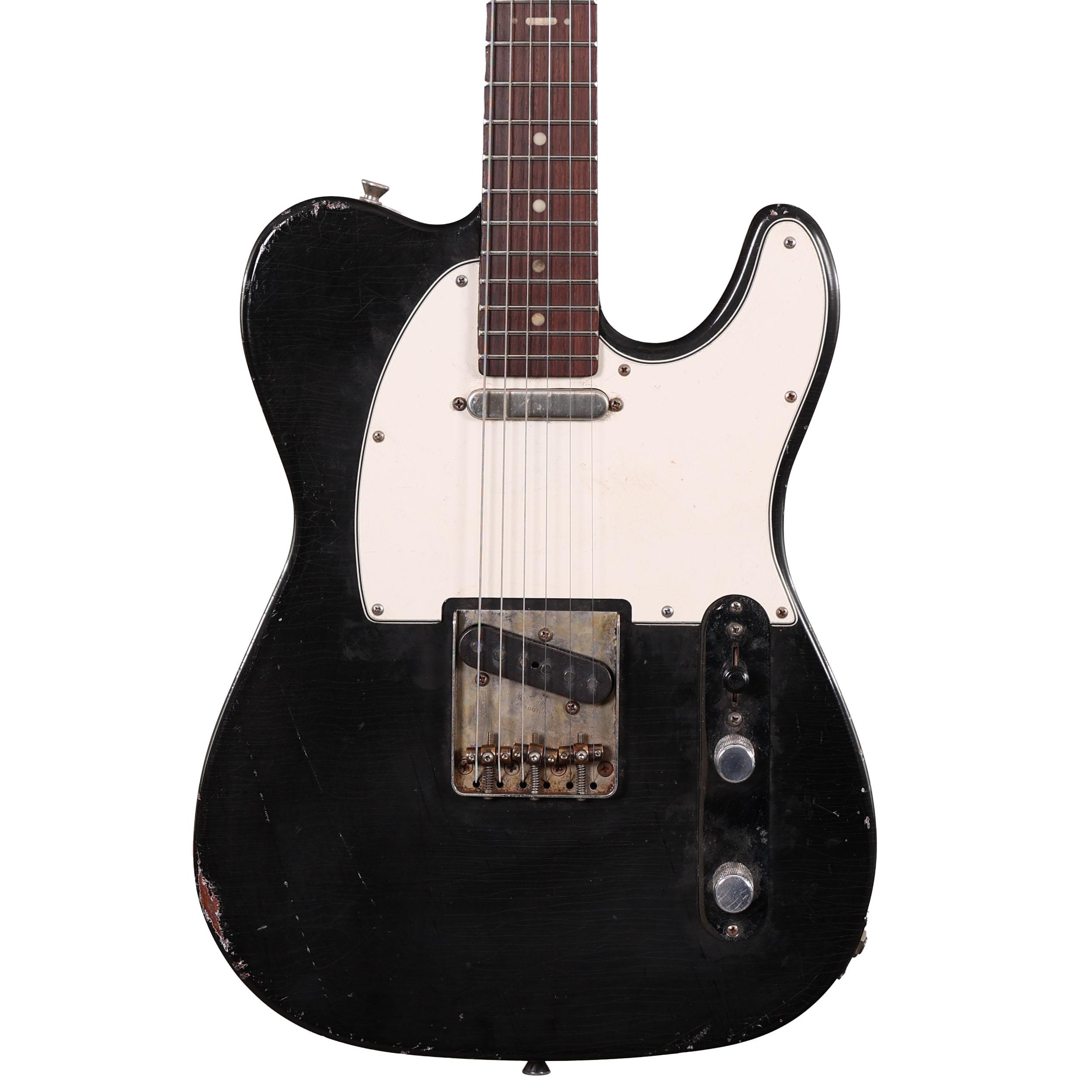 Hansen Guitars T-Style Electric Guitar in Black, Ultra Light Relic - 542 (2).jpg