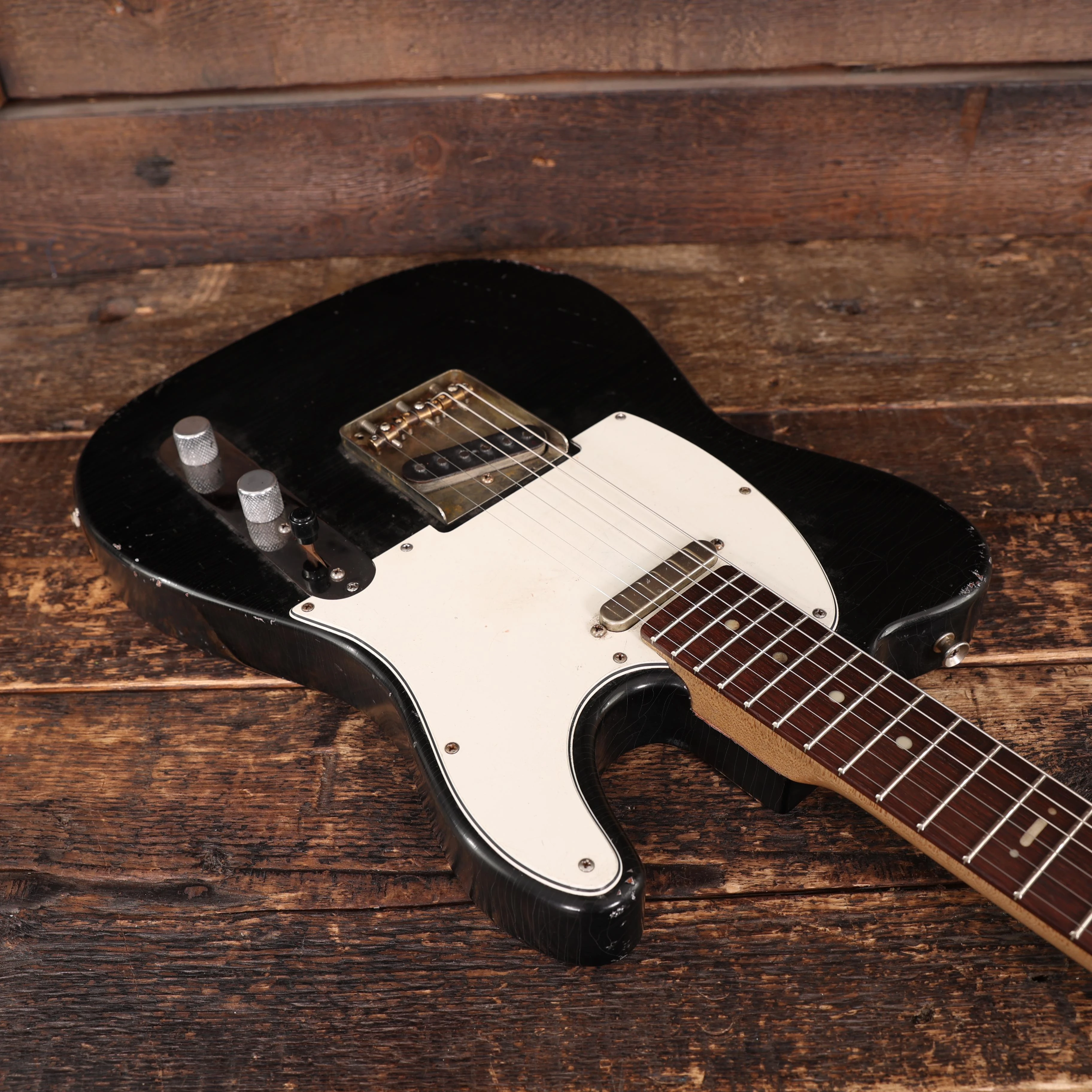 Hansen Guitars T-Style Electric Guitar in Black, Ultra Light Relic - 542 (11).JPG