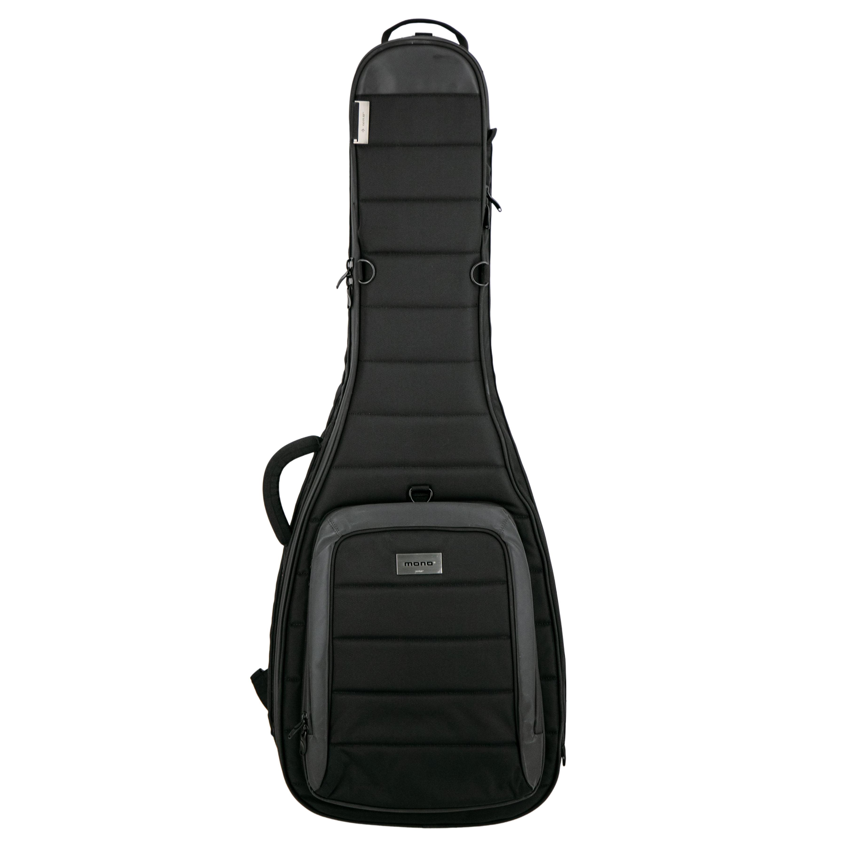 Mono Classic Ultra Dual Electric Guitar Case in Black - M80-2G-ULT-BLK-Front.jpg