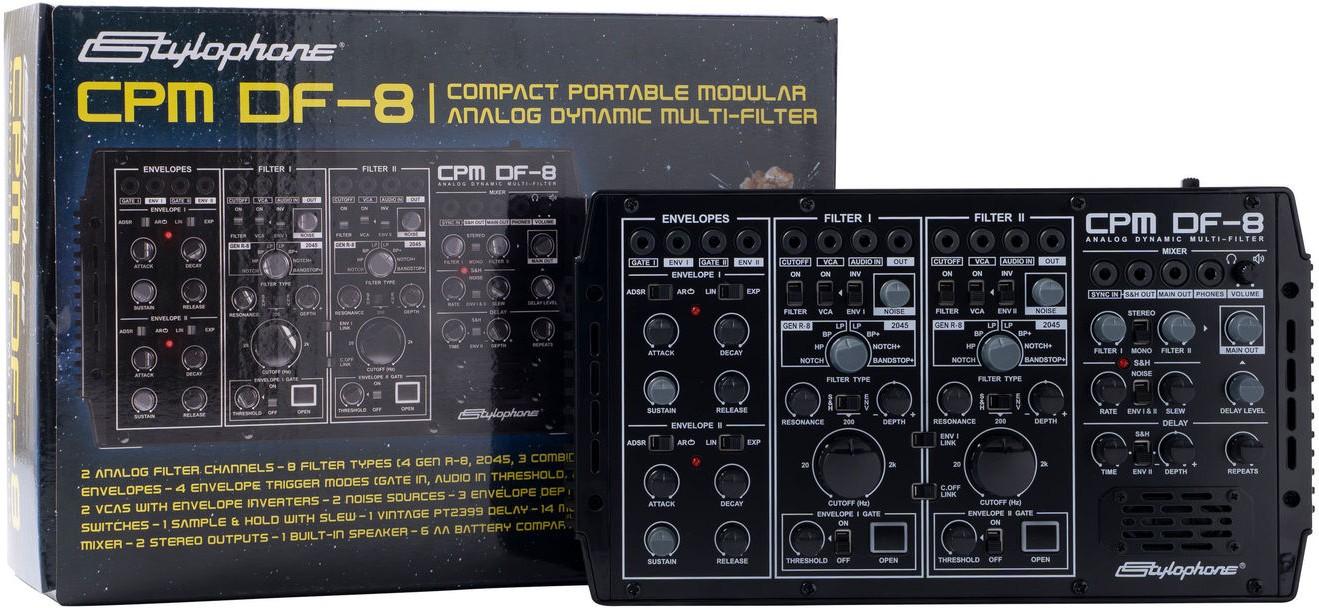 Stylophone CPM DF-8 アナログ・ダイナミック・マルチフィルター 楽天市場】【総代理店】 スタイロフォン CPM DF-8 アナログ