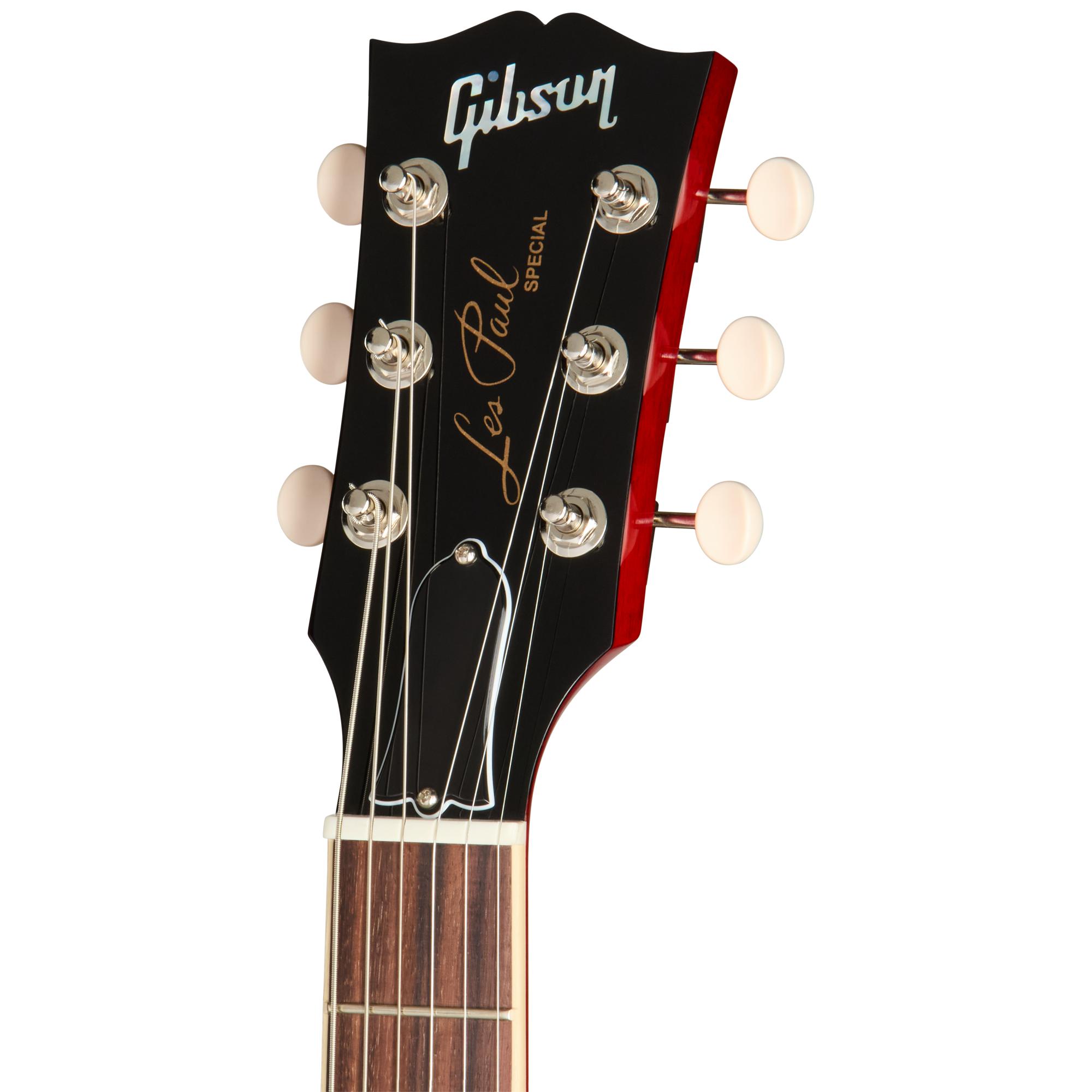 Gibson Les Paul Special Double Cut Electric Guitar in Vintage Cherry - LPSD00VENH1_212850055_5_Headstock.jpg