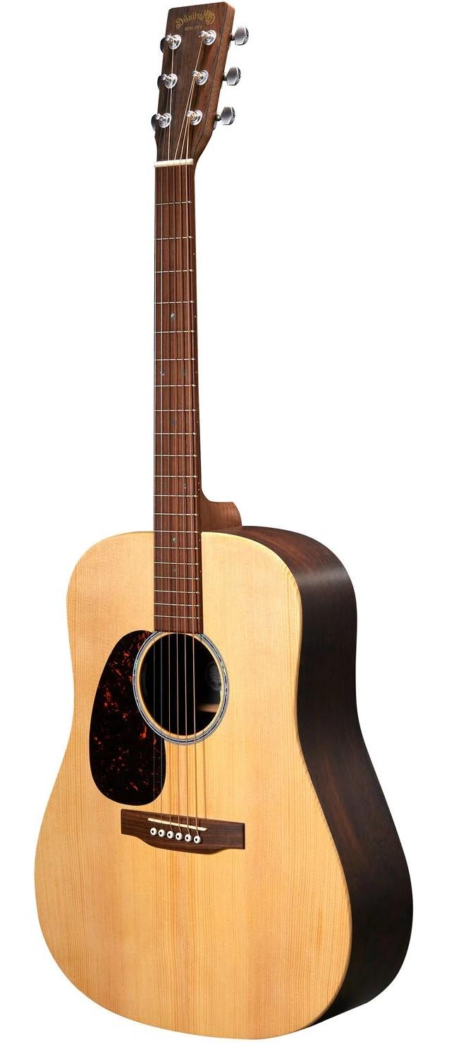 Martin X-Series Remastered D-X2E Brazilian Rosewood Left Handed Electro Acoustic Guitar - DX2EL-BRAZ-Front-Angle.jpg