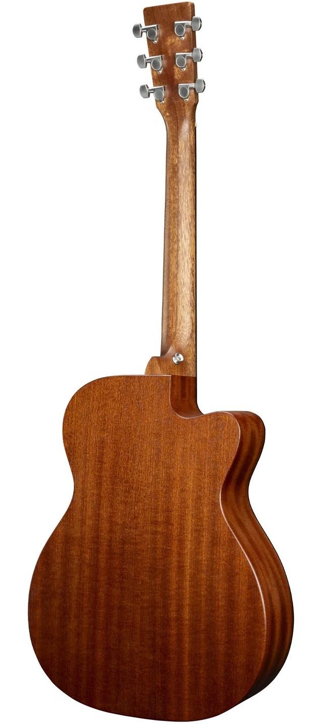 Martin Junior Series 000C Jr E Left Handed Electro Acoustic Guitar - CFM-GTR-000CJREL-Back-Angle.jpg
