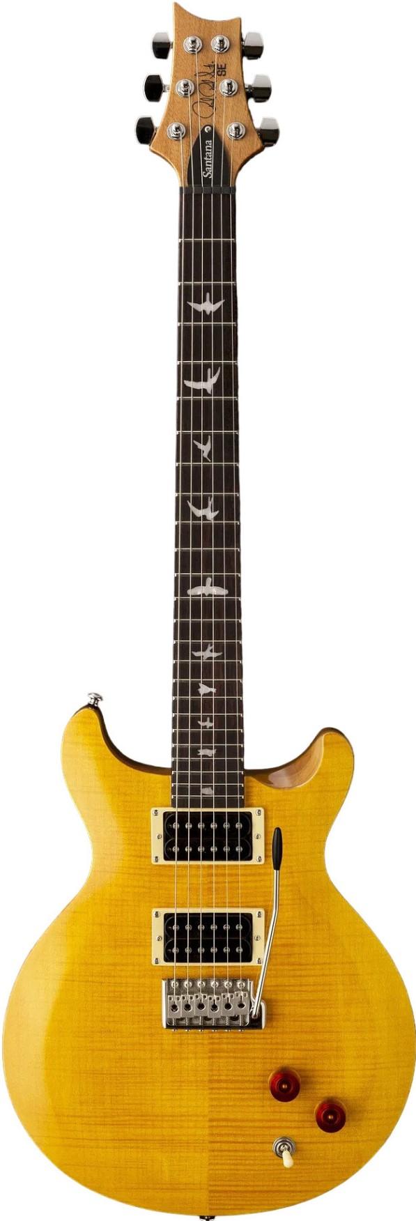 PRS SE Santana Electric Guitar in Santana Yellow - SE-SASY-PRS-SE-Santana-Yellow-Front.jpg
