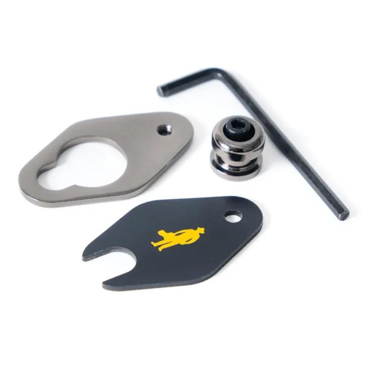 MusicNomad Acousti-Lok Strap Lock Adapter for Taylor Guitars with 9V Expression System Battery Box - MNO-MN272-Kit.jpg