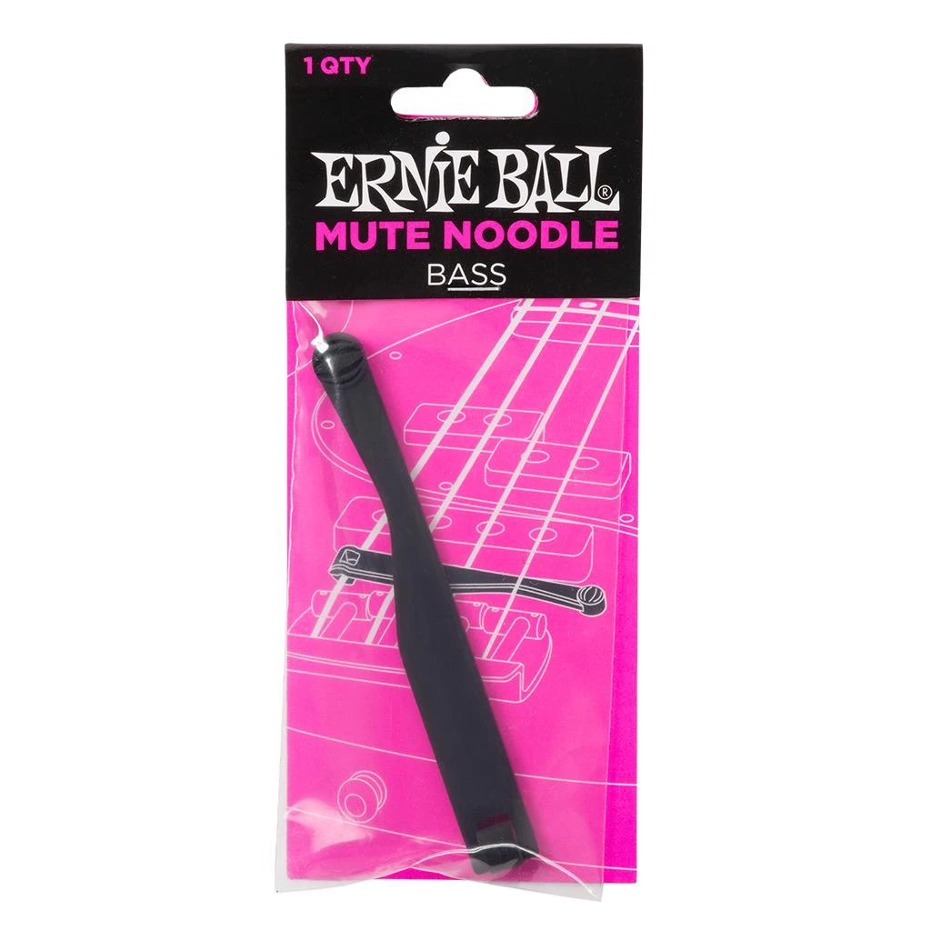 Ernie Ball Mute Noodle Bass Guitar String Dampener - P09637-Front.jpg