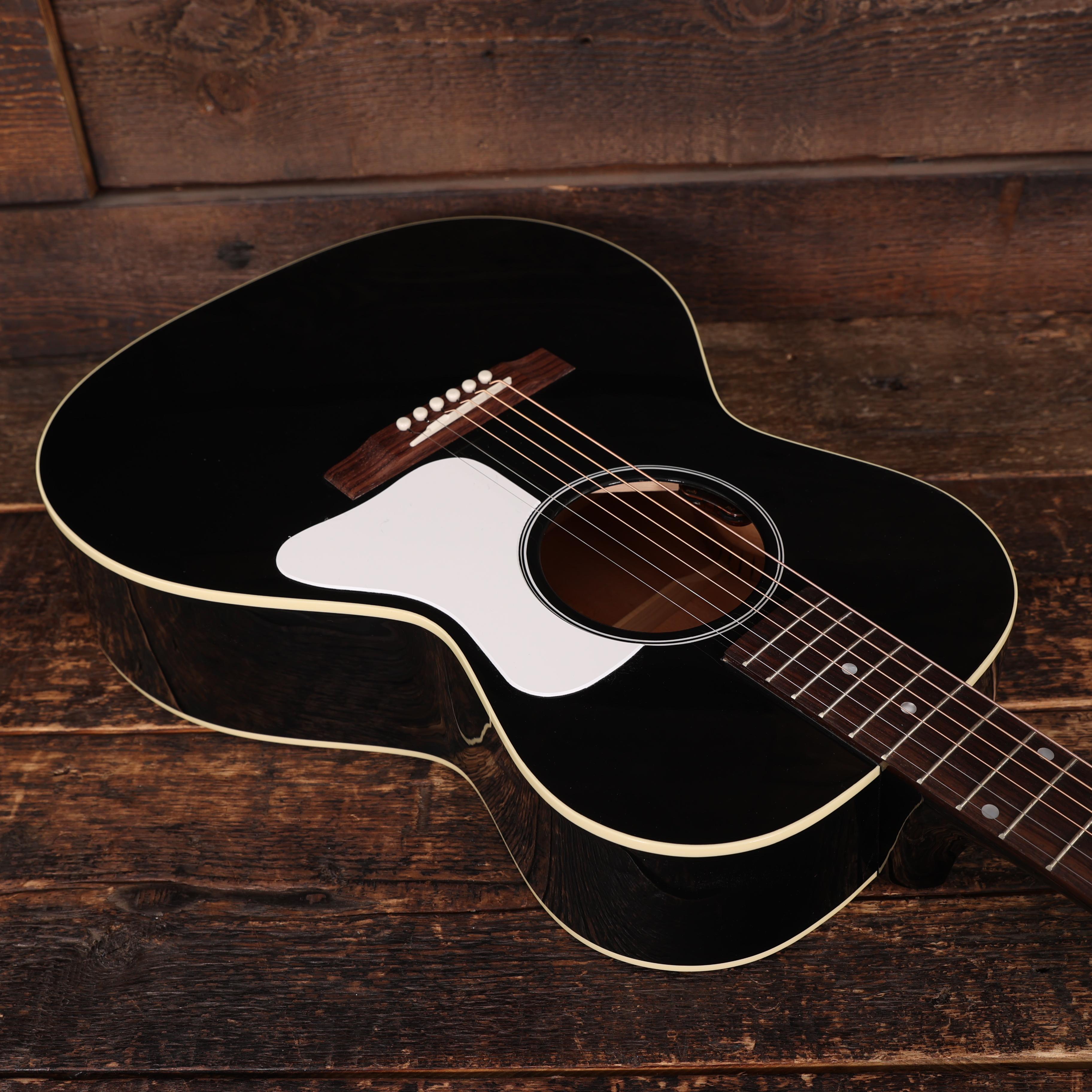 Gibson Special Run Custom Shop L-00 Standard Electro Acoustic Guitar in Ebony with White Pickguard - 21955060 (11).JPG