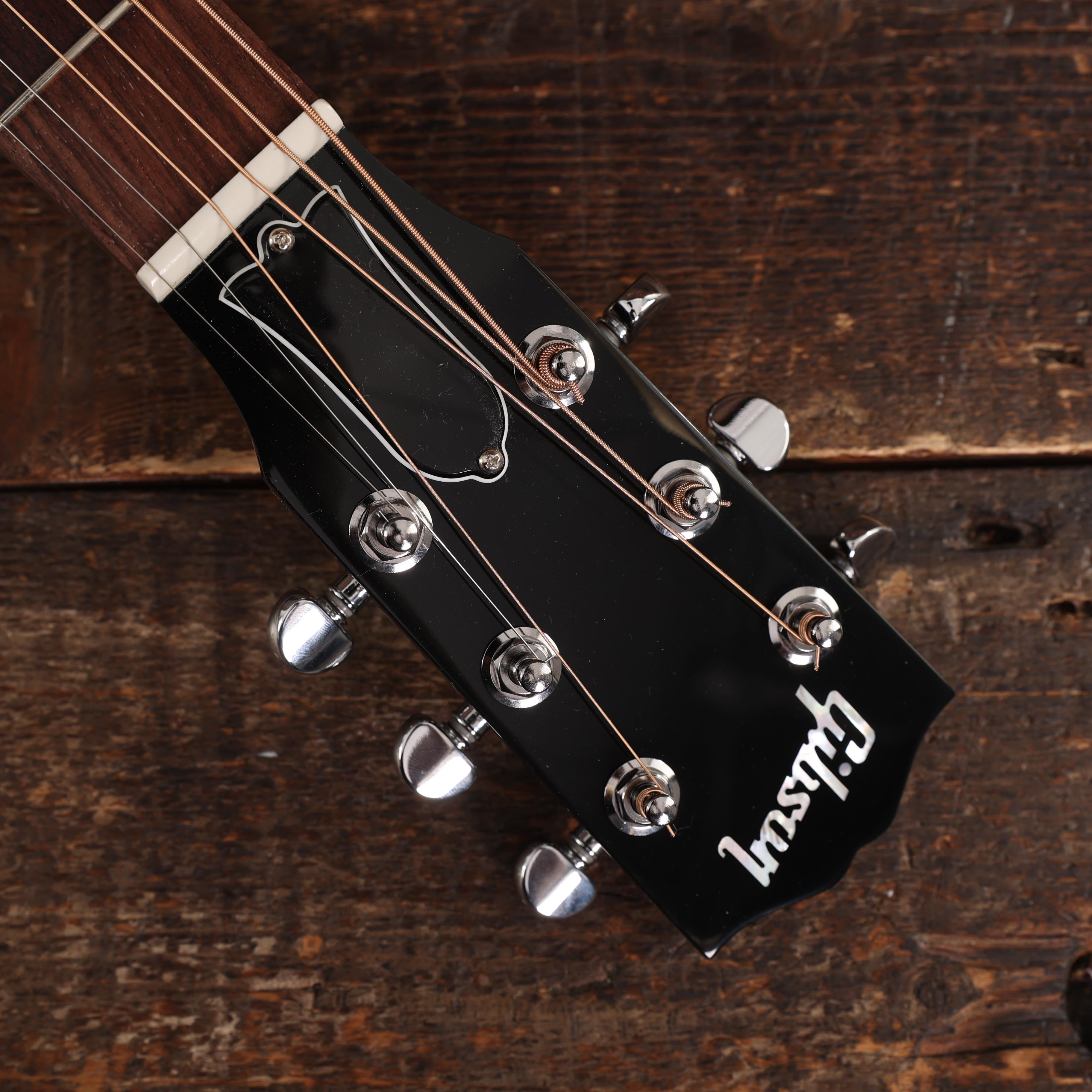 Gibson Special Run Custom Shop L-00 Standard Electro Acoustic Guitar in Ebony with White Pickguard - 21955060 (14).JPG