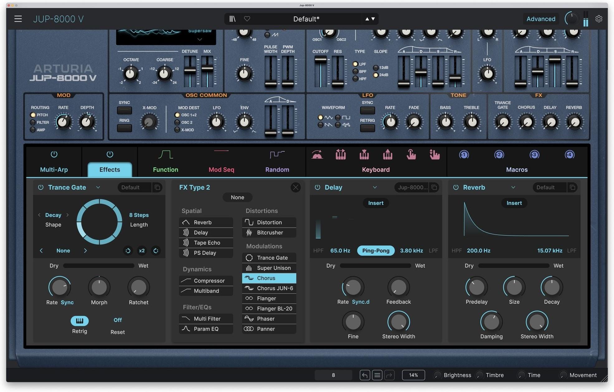 Arturia Jup-8000 V - Andertons Music Co.