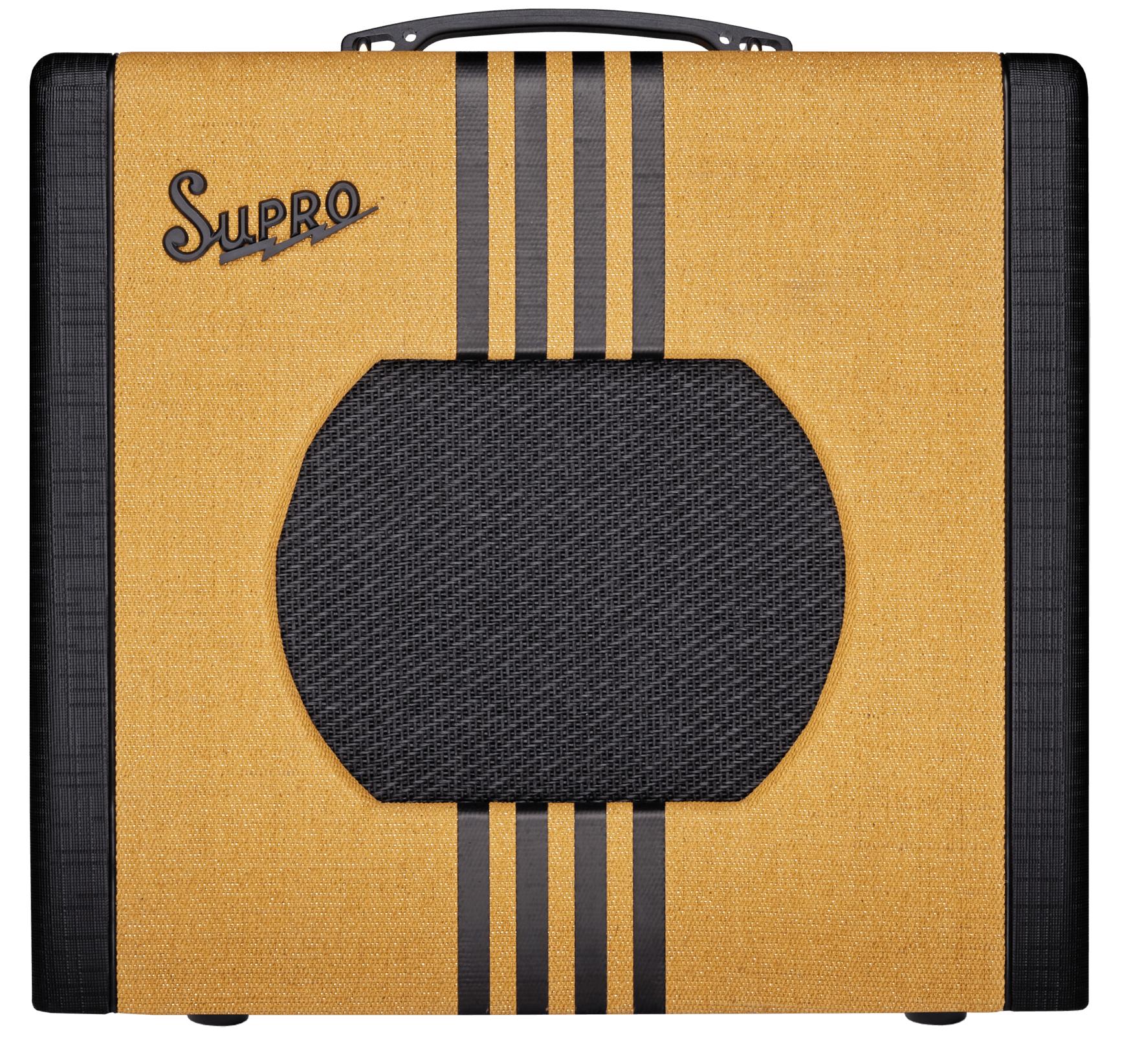 B Stock : Supro Delta King 10 5 Watt 1x10 with Reverb Combo Tweed and Black signs of use 007 - 430670-1820RTB-F--2440x2440.jpg