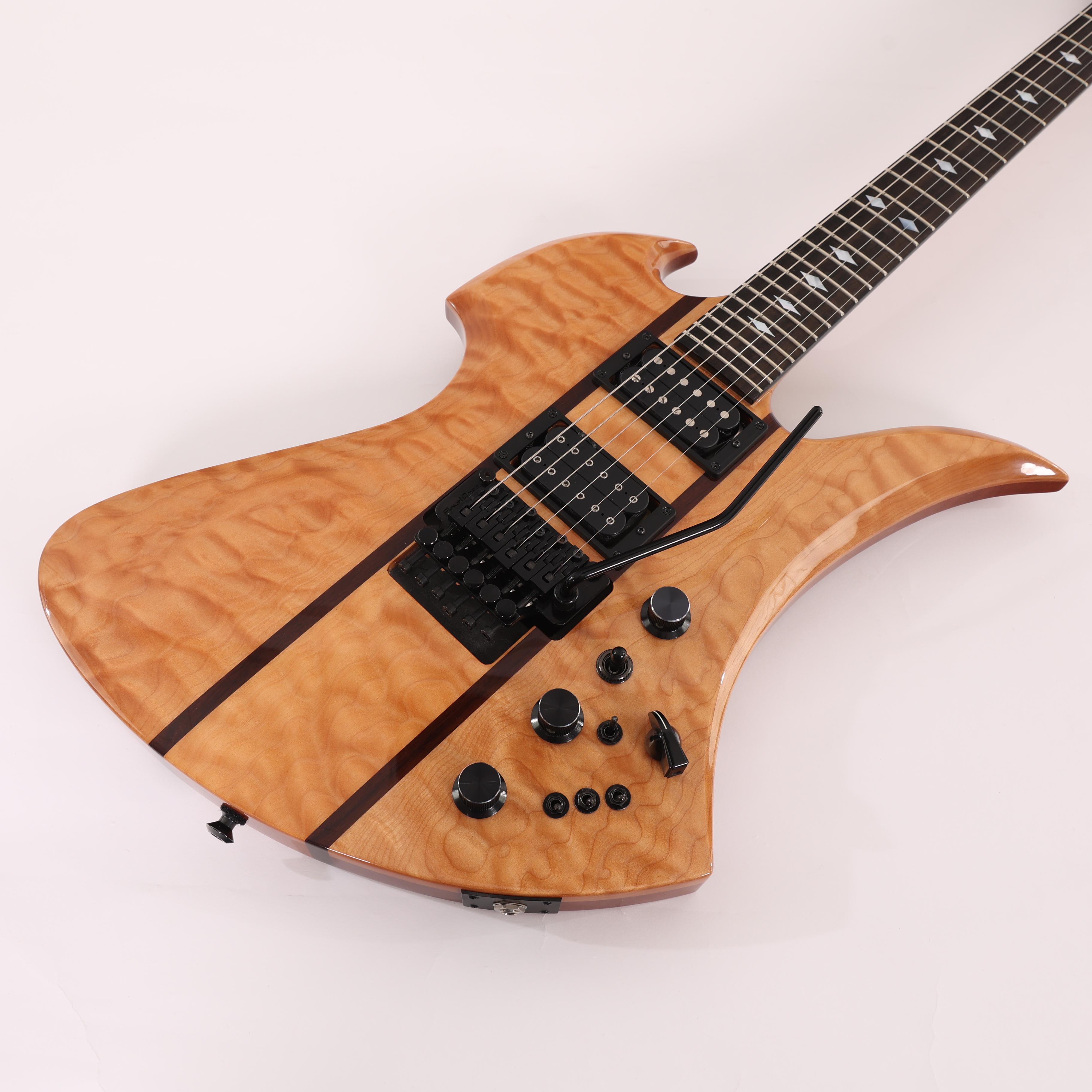 B Stock : BC Rich Mockingbird SL Custom Electric Guitar in Natural 001 - B-MOCKSLNT-0001 (7).jpg