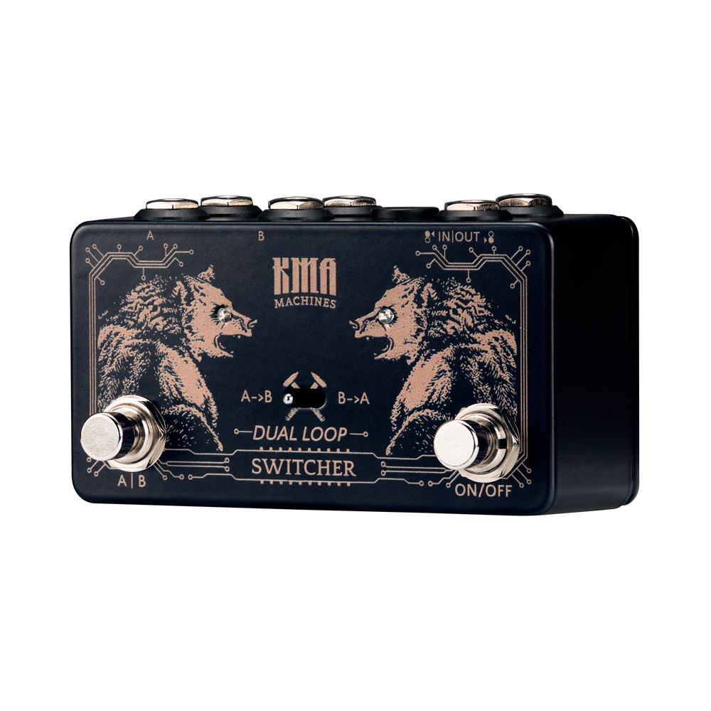 KMA Machines Dual Loop Switcher Pedal - kma_machines-dual_loop_switcher-lhp.jpg