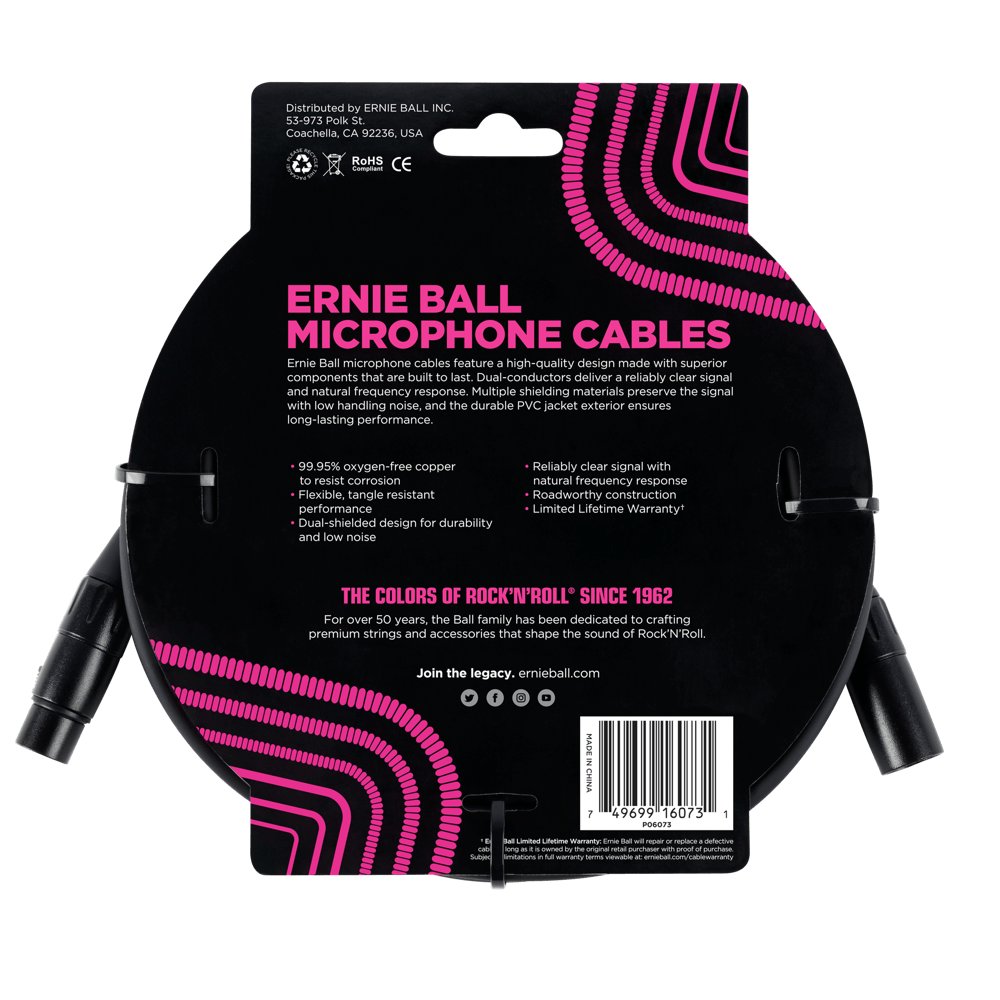 Ernie Ball 25' Male/Female XLR Microphone Cable - 347313-P06073 (1).jpg