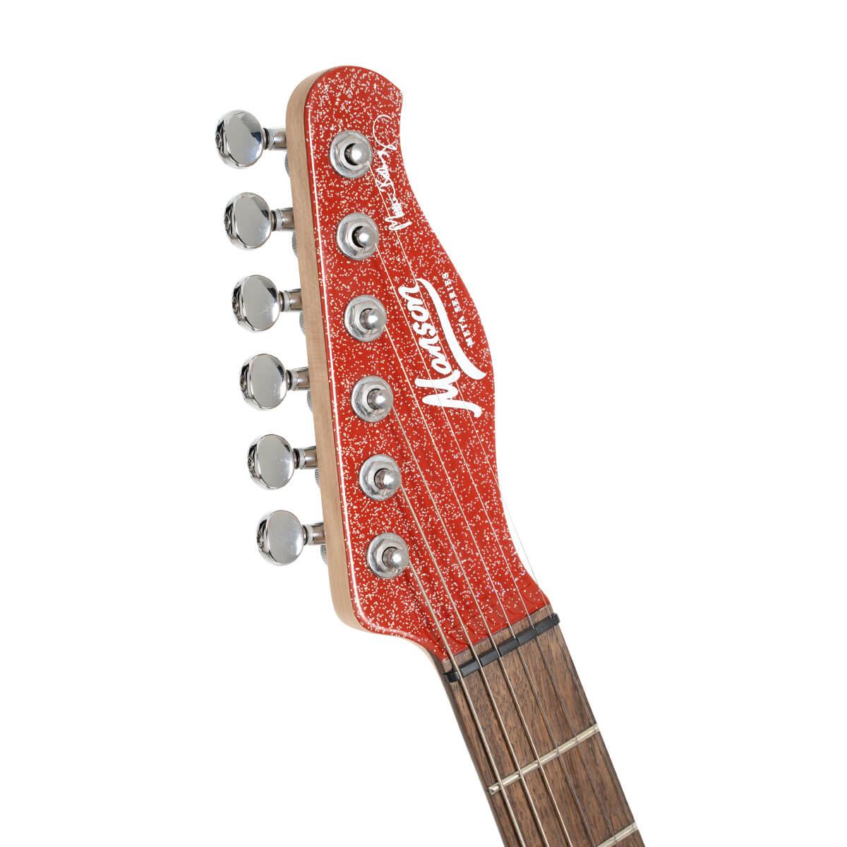 Manson Meta Series MBM-2H Sustainiac Matt Bellamy Signature Electric Guitar in Red Sparkle - MBM-2H-SUSRS-Headstock.jpg