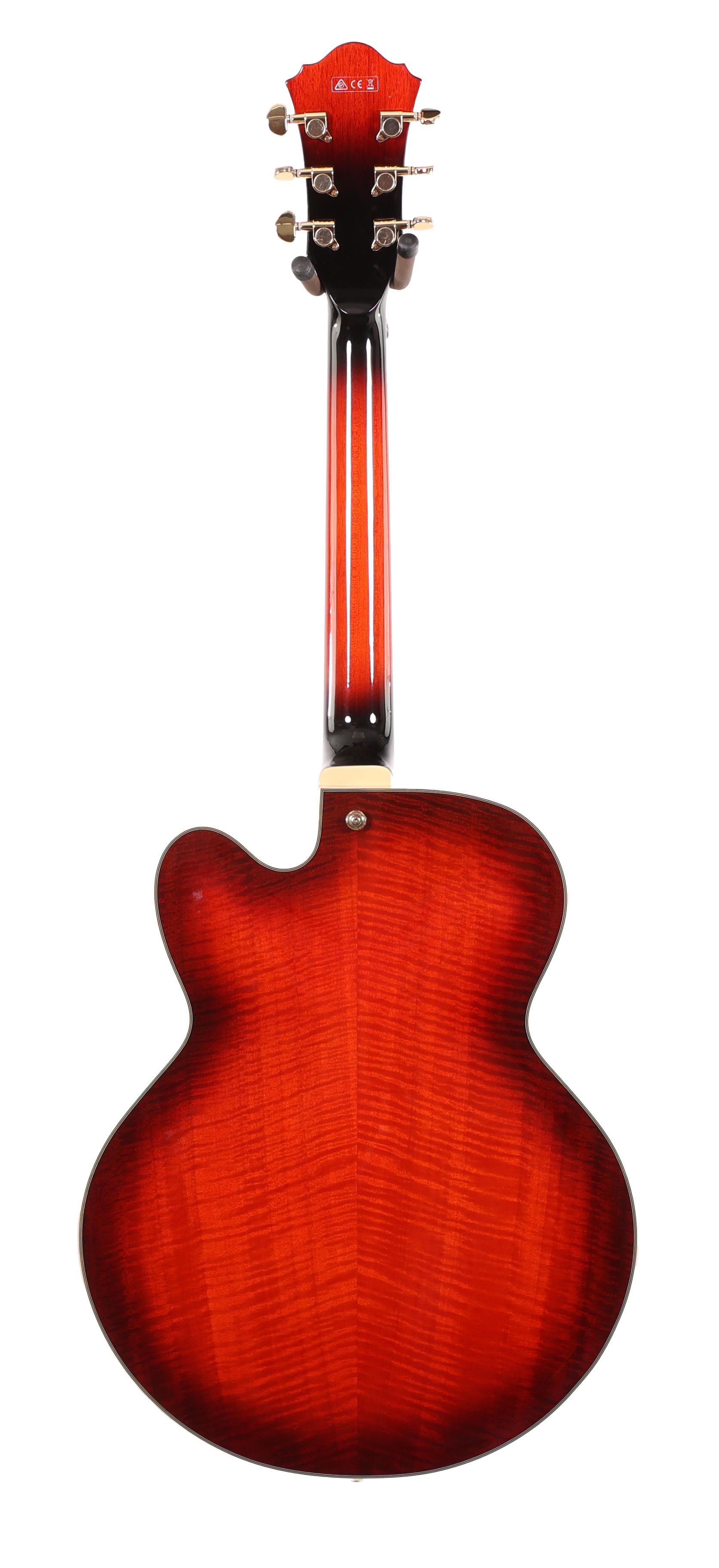 Second Hand Ibanez AFJ91-SRD Hollowbody Electric Guitar in Sunset Red 183 - SH-122-1183 (4).jpg